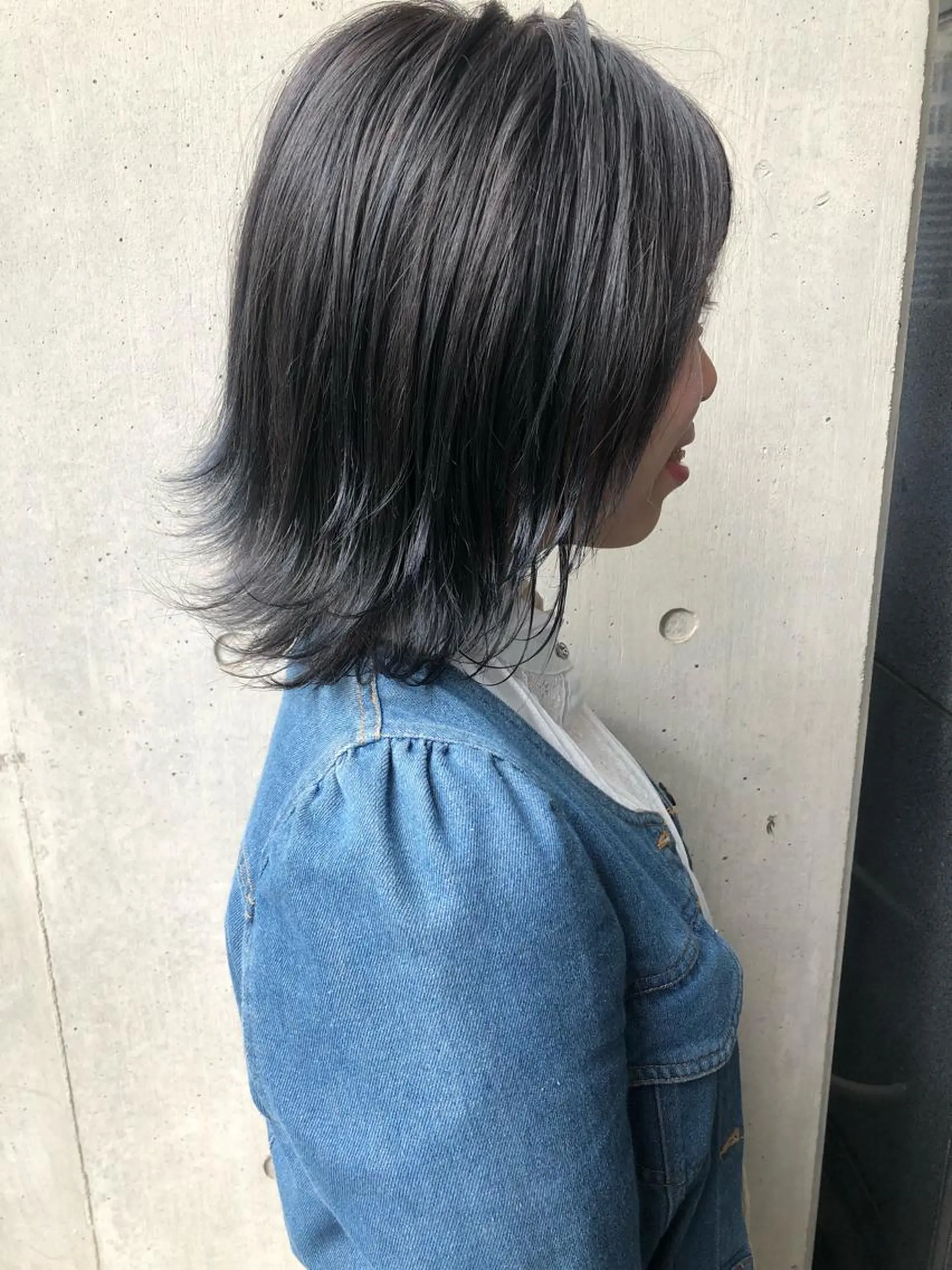 ミディアム アッシュ ヘアカラー トリートメント 【髪質改善】 川津翔太のヘアスタイル