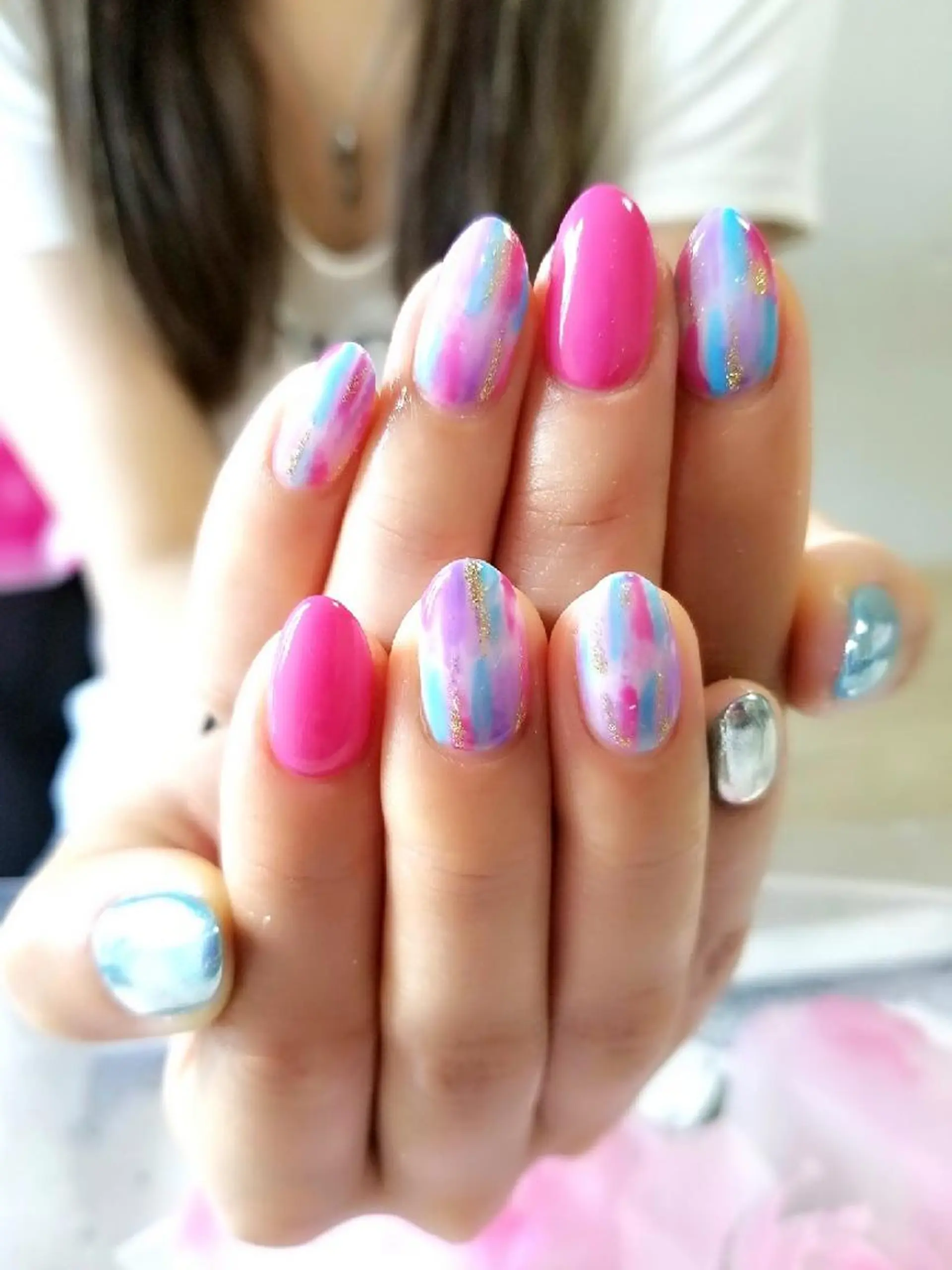 ネイル ニュアンスネイル nail salon ipuniのネイルデザイン