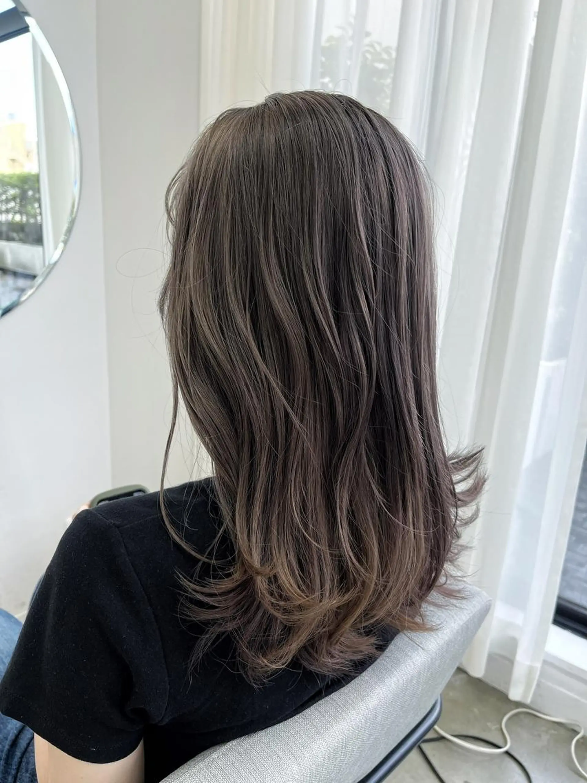 ロング カラー カット ヘアカラー トリートメント ⭐️当日OK⭐️ 岩田峻のヘアスタイル