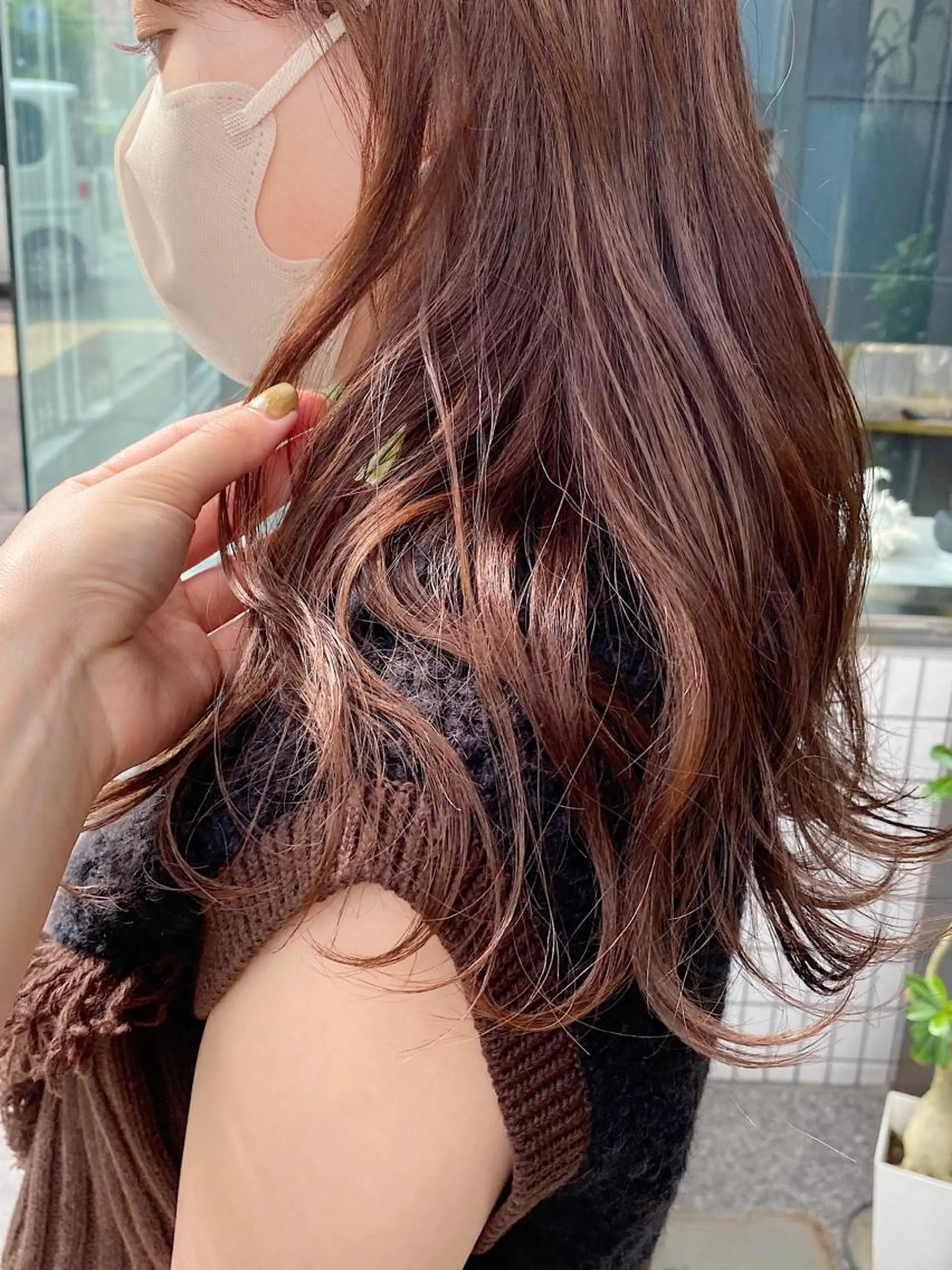 ミディアム 小顔カット momoka /ショート/ボブのヘアスタイル