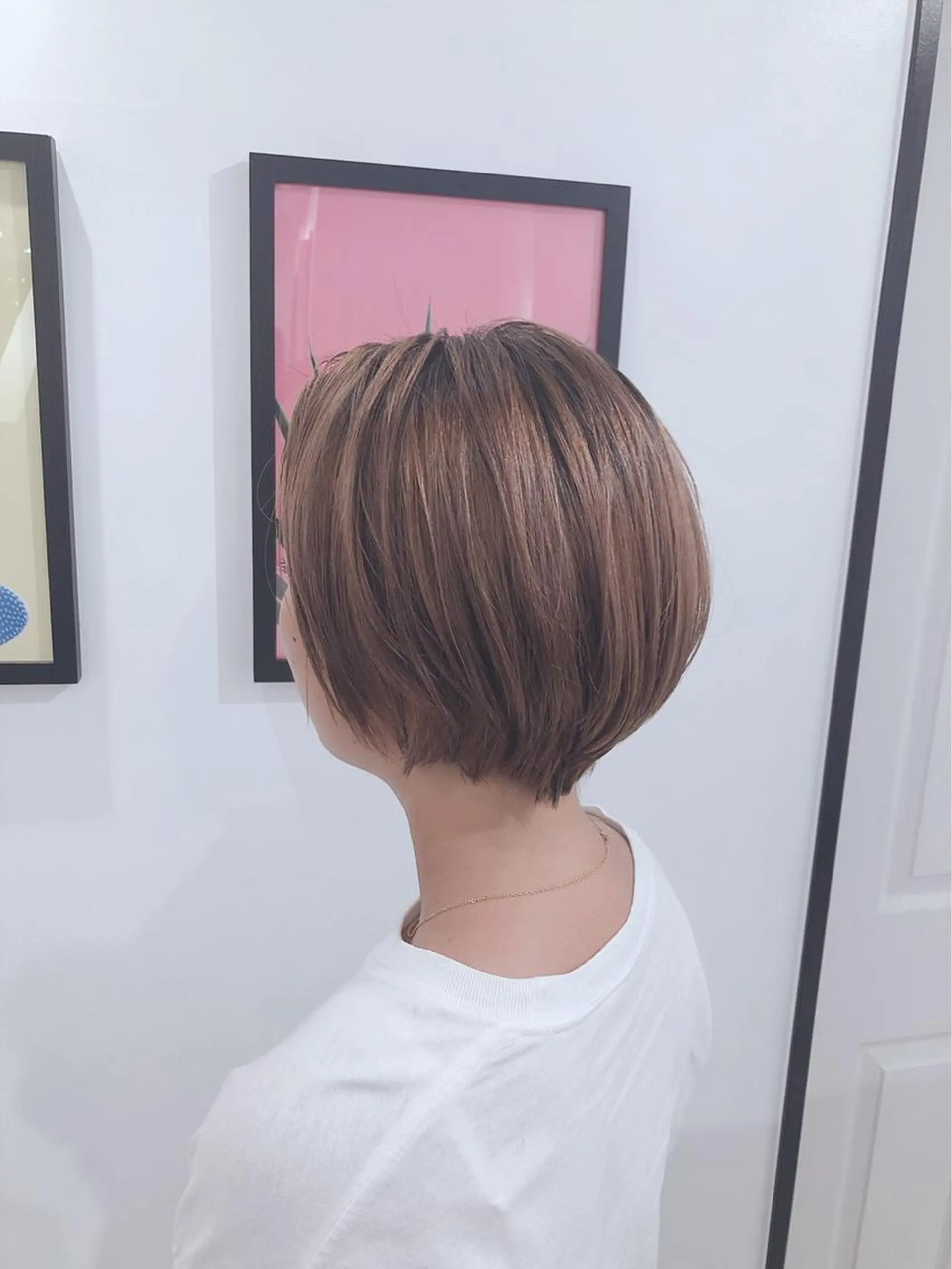 ショート カラー イルミナカラー ショートヘア カット トリートメント Fan.ray⭐️ 松永拓巳のヘアスタイル