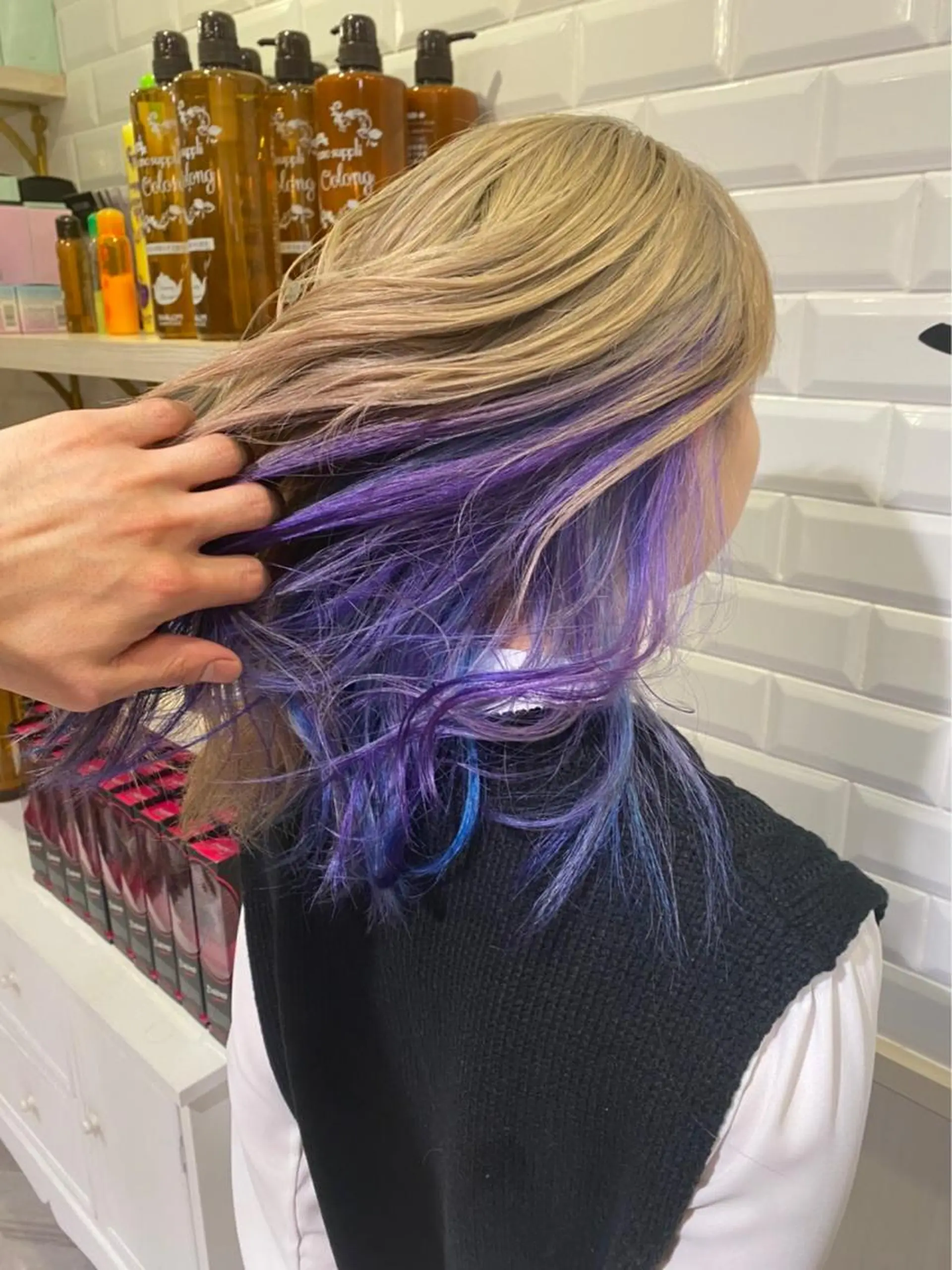 ロング 松井 博徳のヘアスタイル