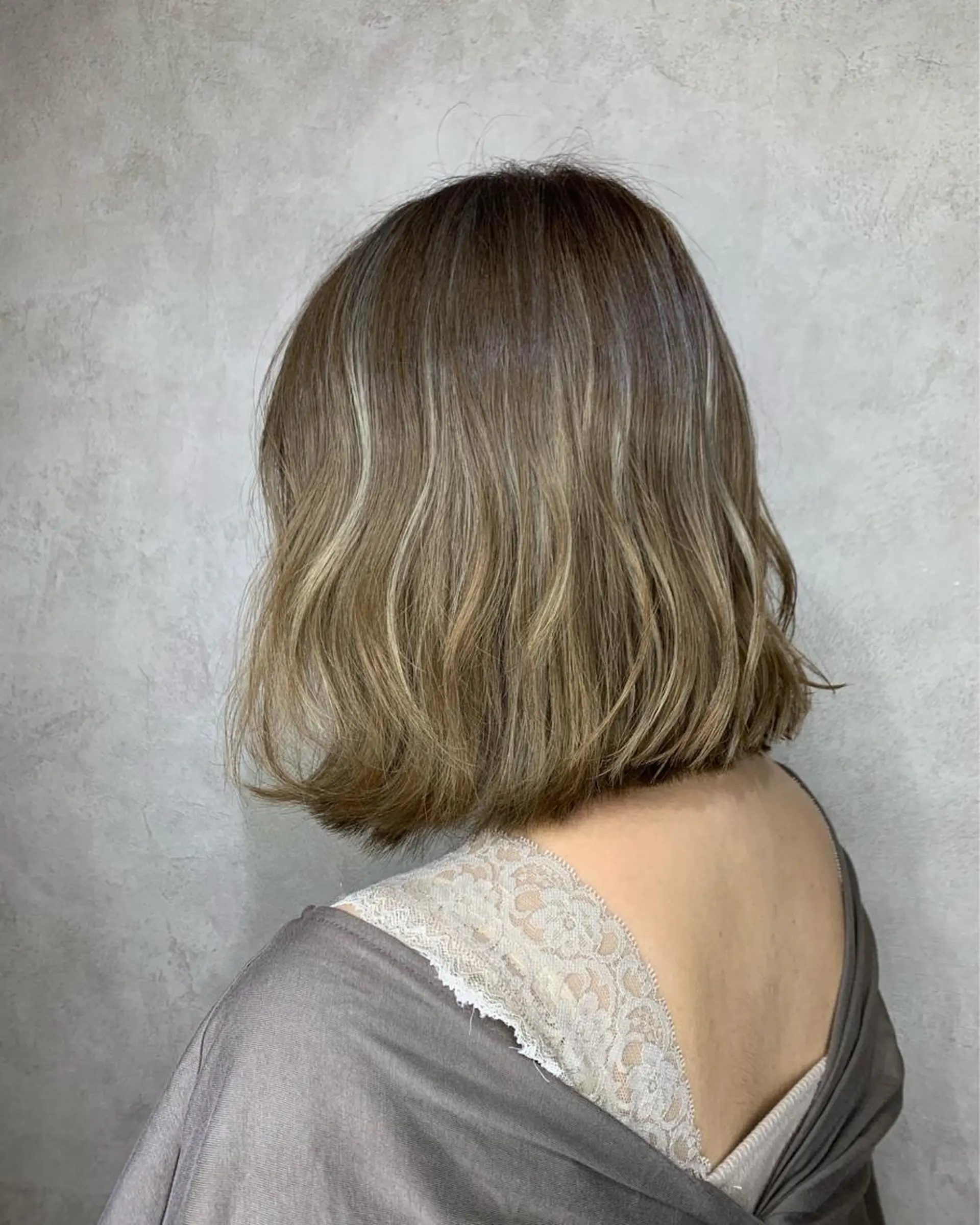 ショート カラー ハイライトカラー ハイライト ヘアカラー swan ユイカのヘアスタイル
