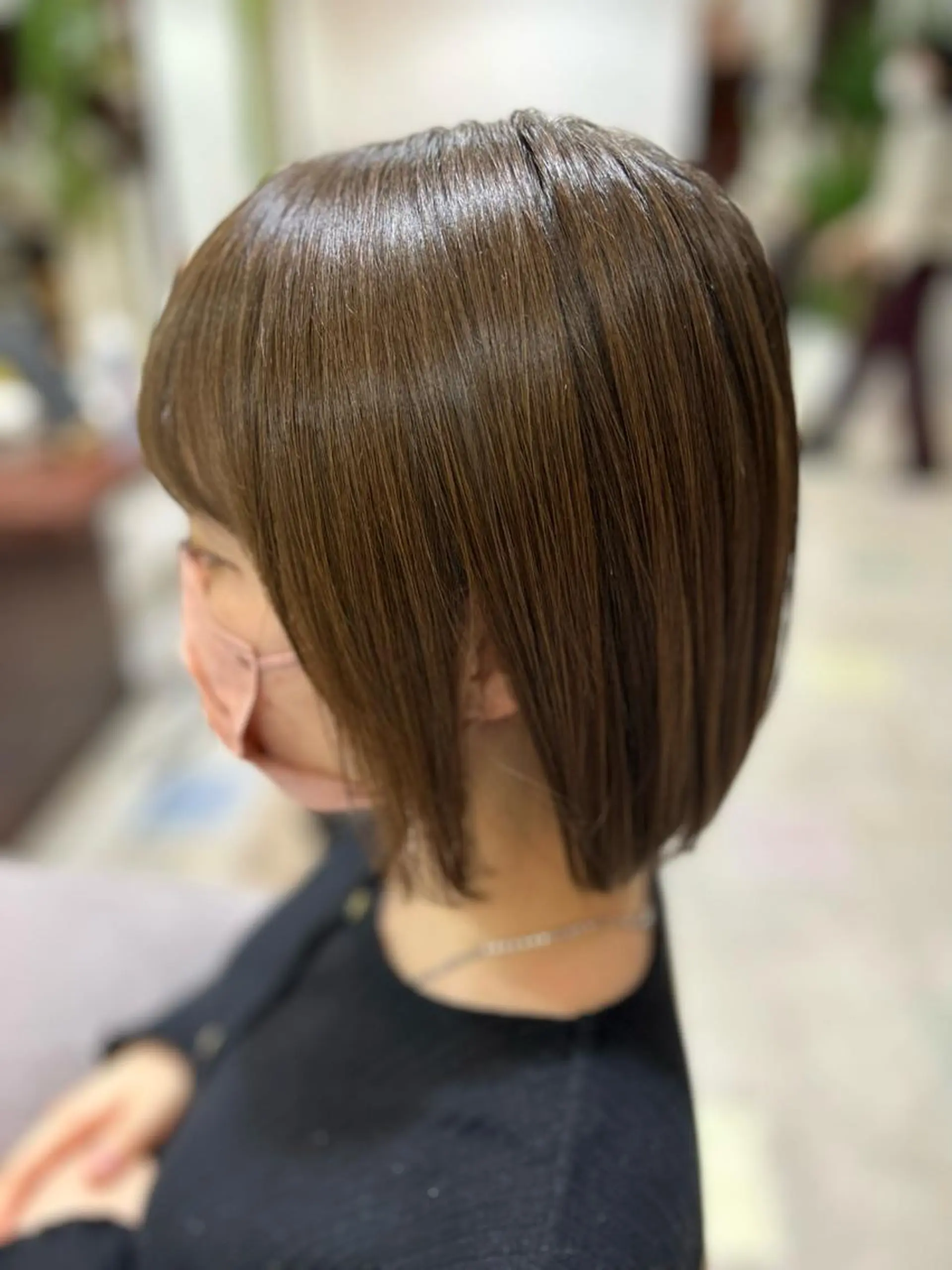 ショート カラー カット 縮毛矯正 トリートメント Marin🐩 /髪質改善 カラーのヘアスタイル