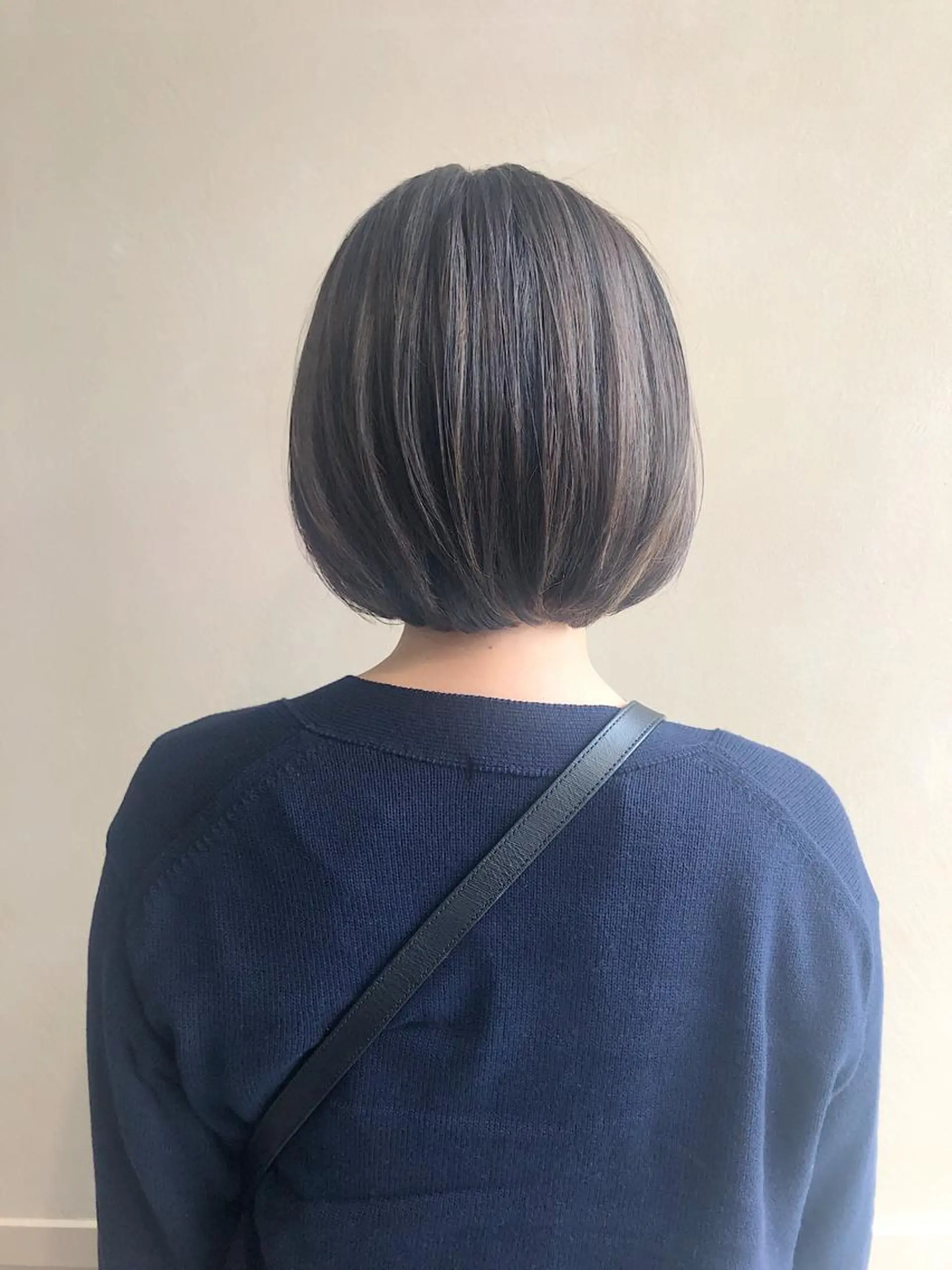 ショート ボブ ハイライト カット ヘアカラー トリートメント 所渉/韓国レイヤー /ウルフカットのヘアスタイル