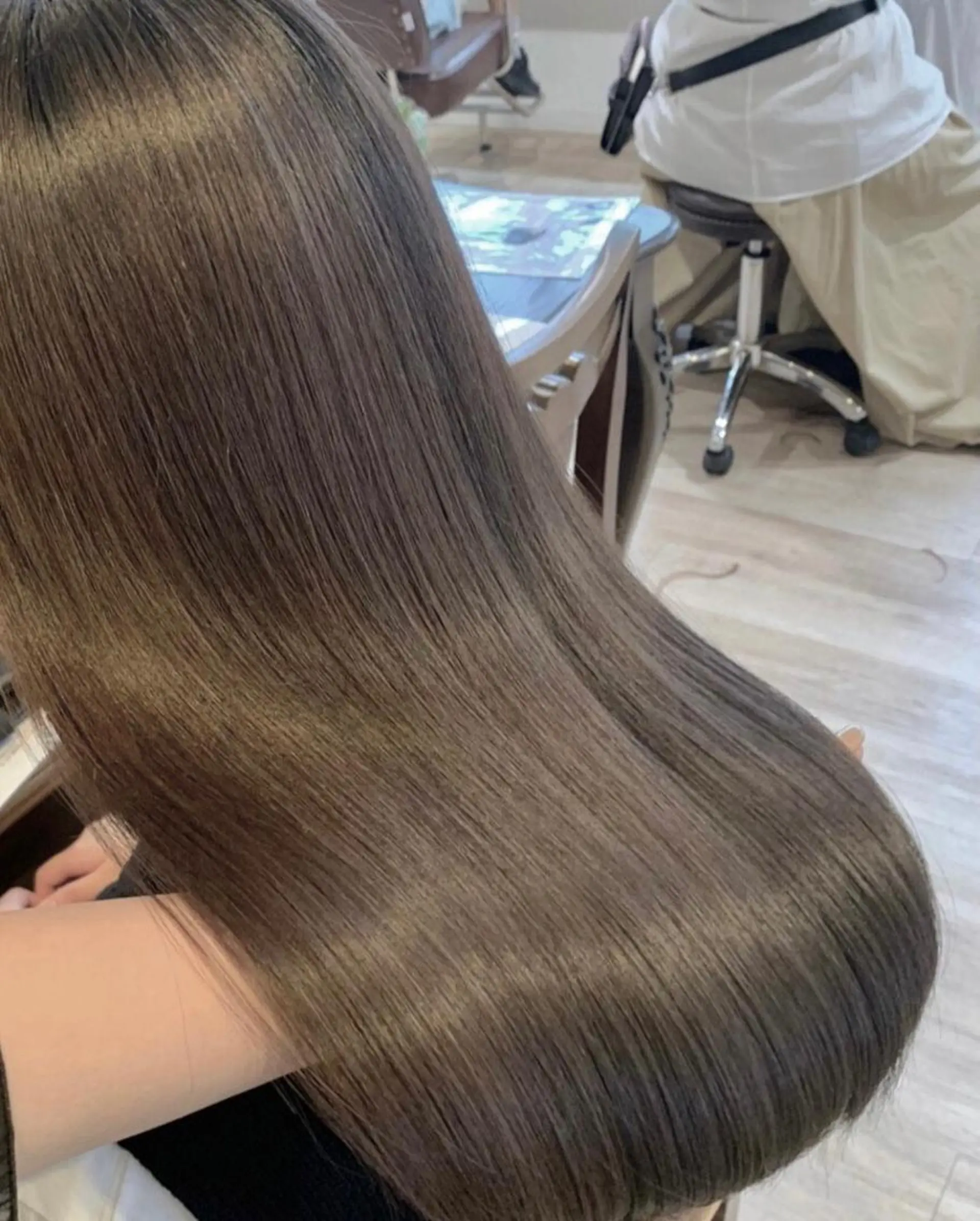 ロング ヘアカラー トリートメント メンズカット松戸/韓 国/メンズパーマ航太のヘアスタイル