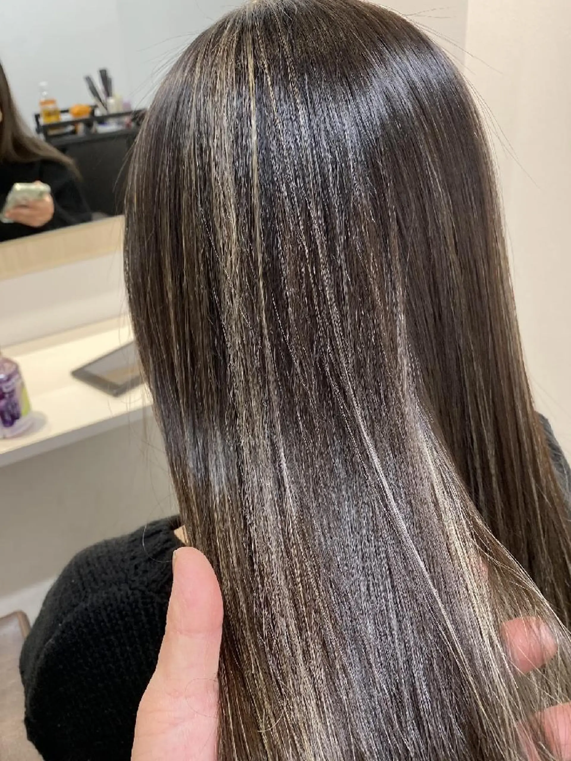 ロング カラー デジタルパーマ💫/ 似合わせカット✂️のヘアスタイル