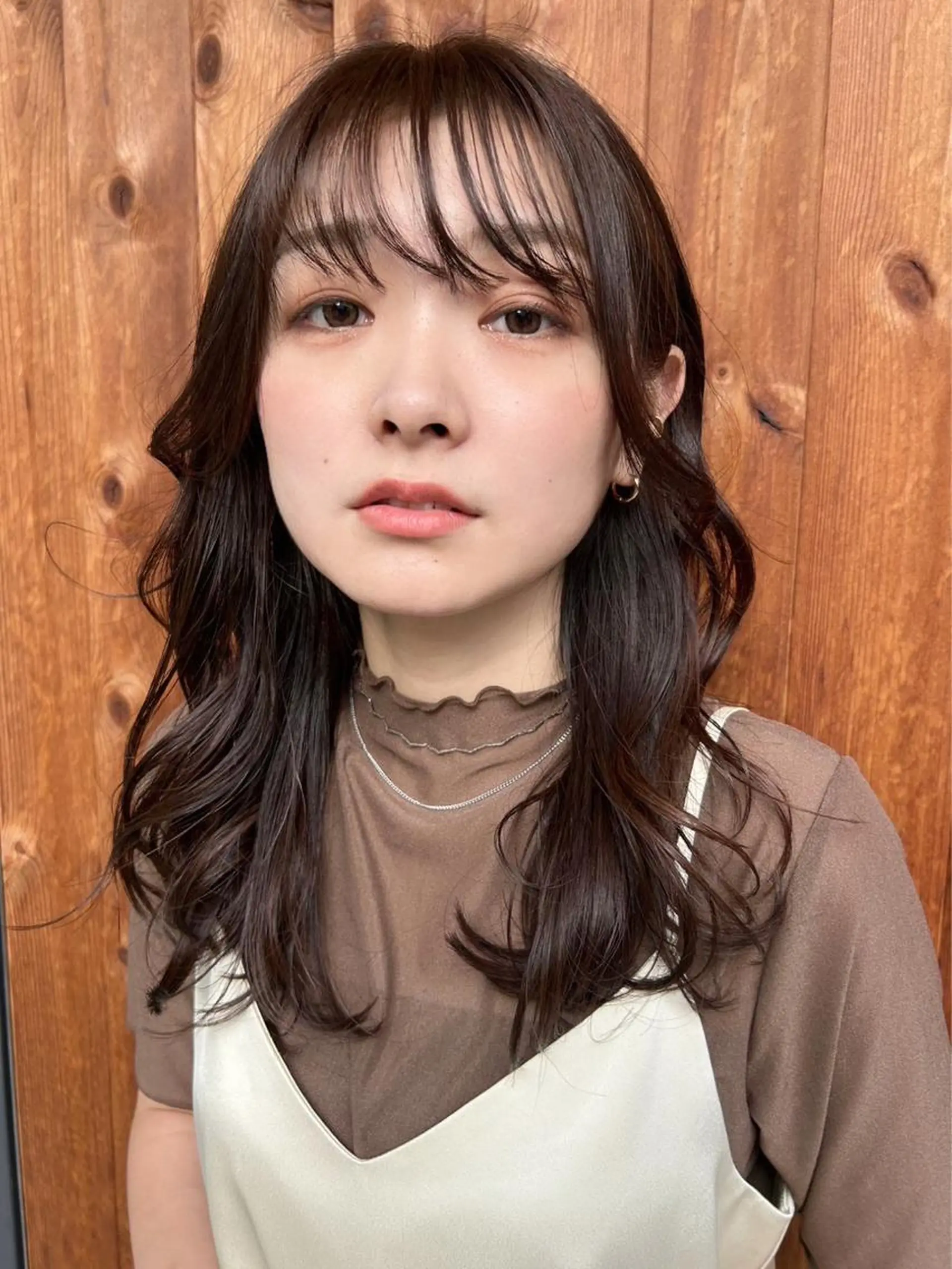 セミロング 宮城 汐里のヘアスタイル