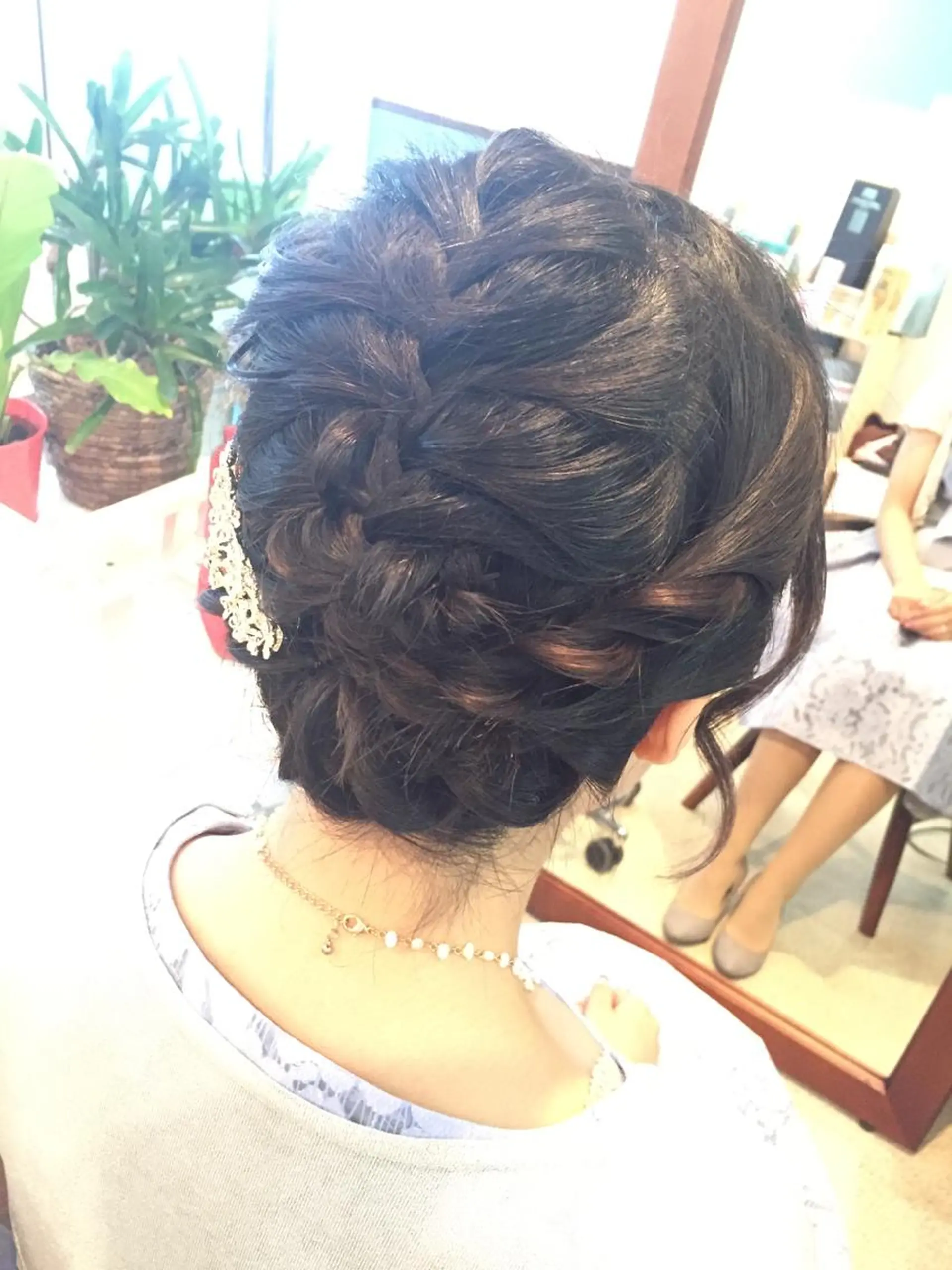 ショート ミディアム セミロング ロング ヘアアレンジ 早朝✨ヘアセット 着付け/清水玲歌のヘアスタイル