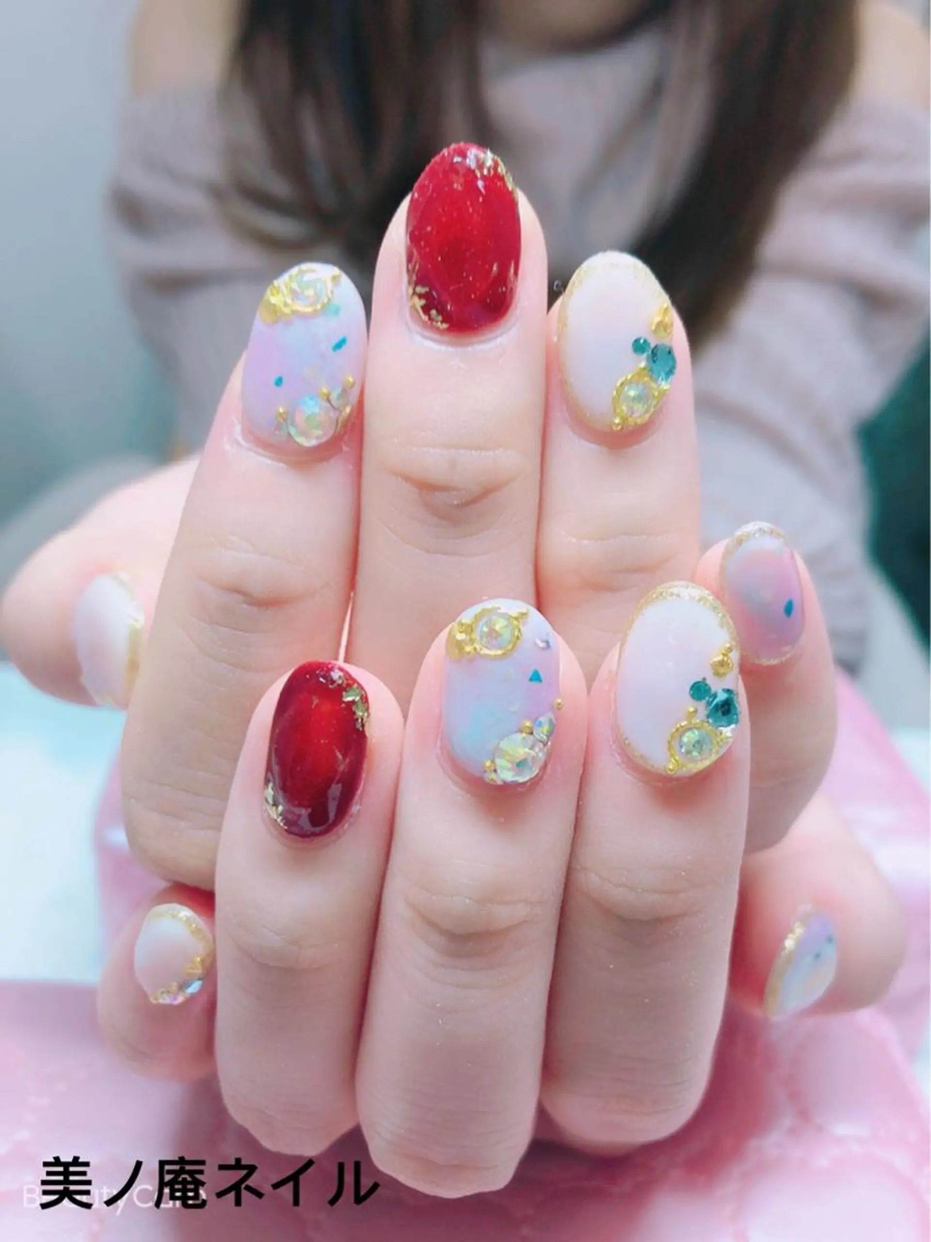 ネイル 美ノ庵ネイルサロン メトロポリタン前店のネイルデザイン