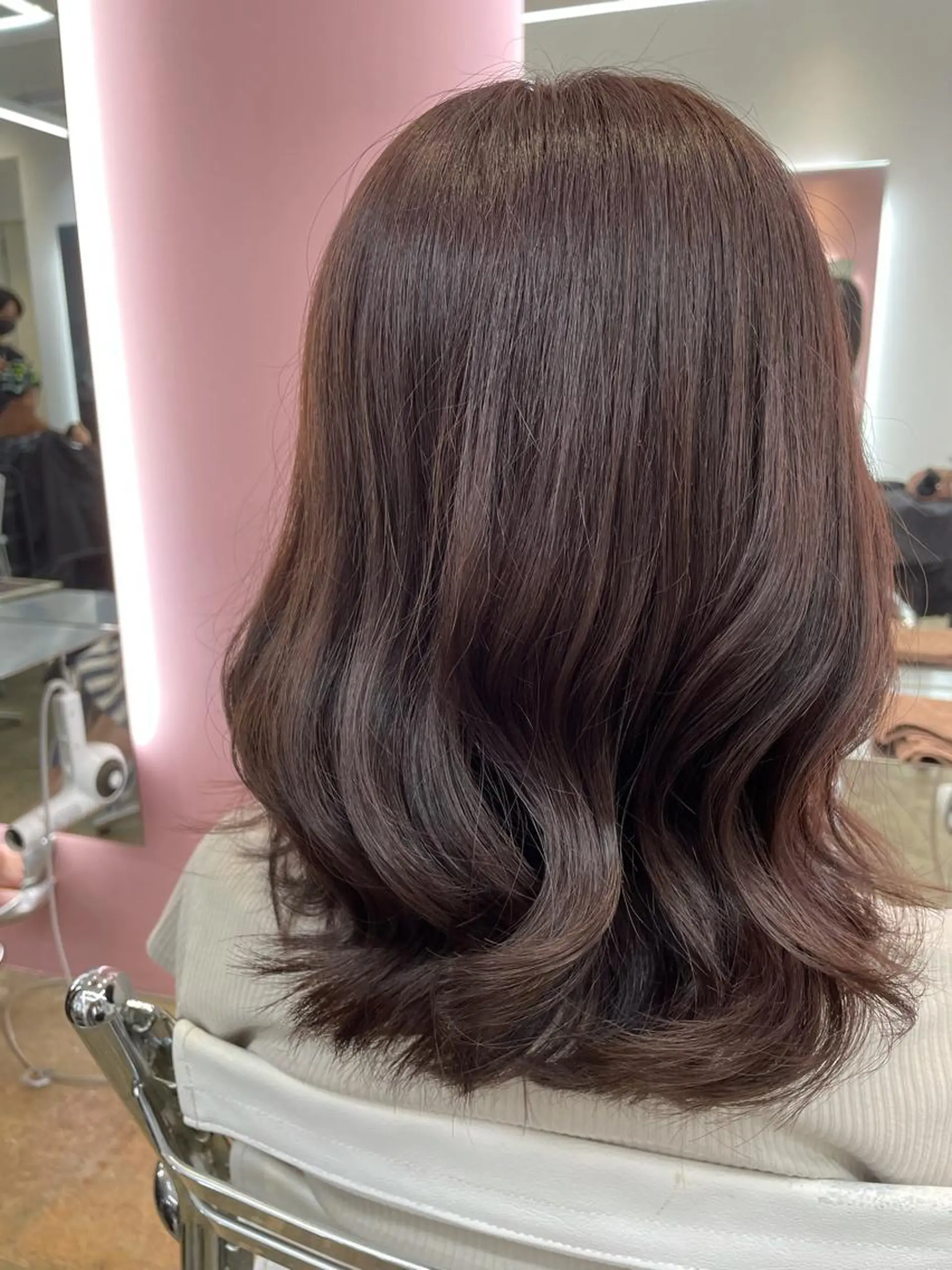 ミディアム カラー 韓国×網紅ヘア 🤍りん🤍のヘアスタイル