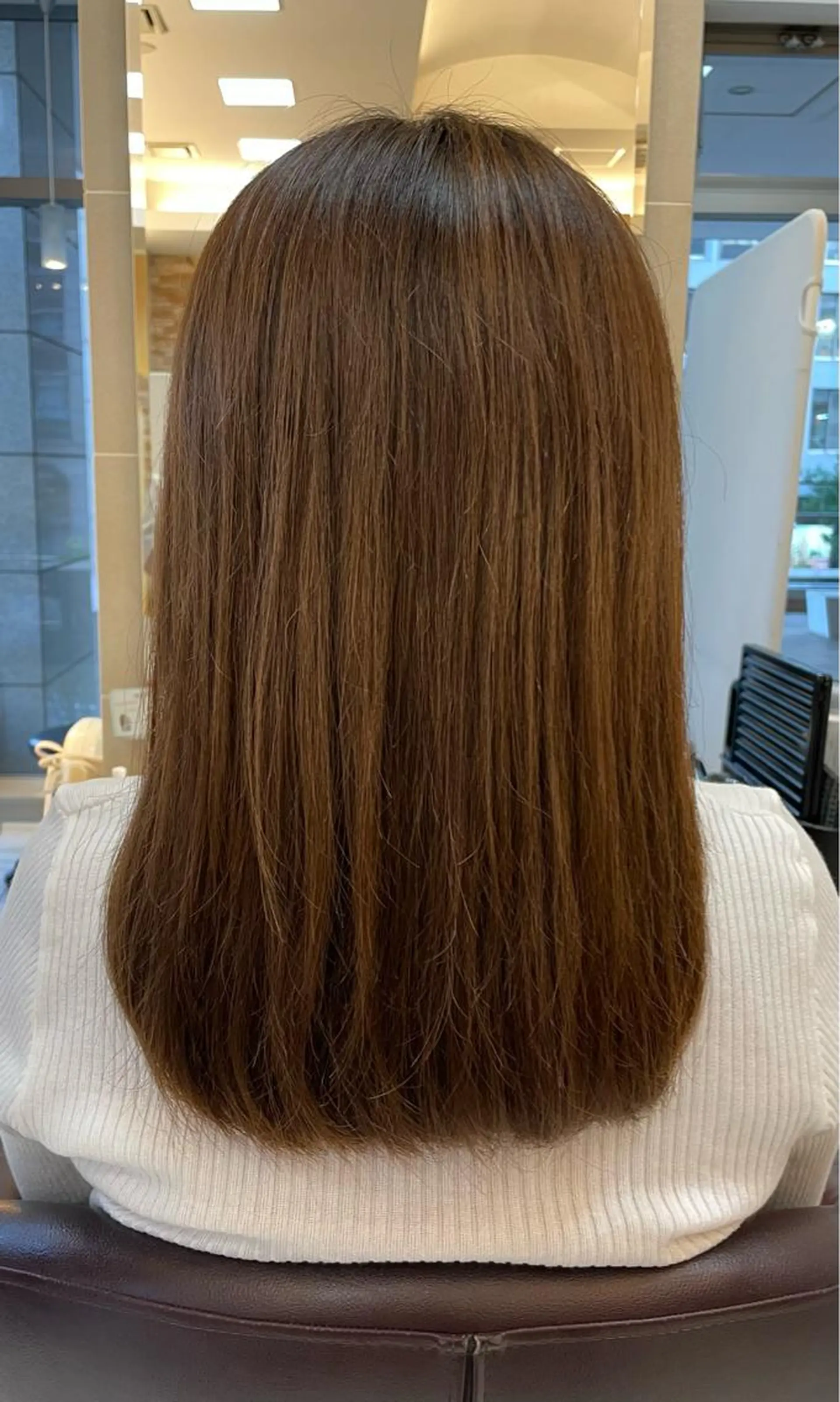 セミロング トリートメント 新籾 尚哉のヘアスタイル