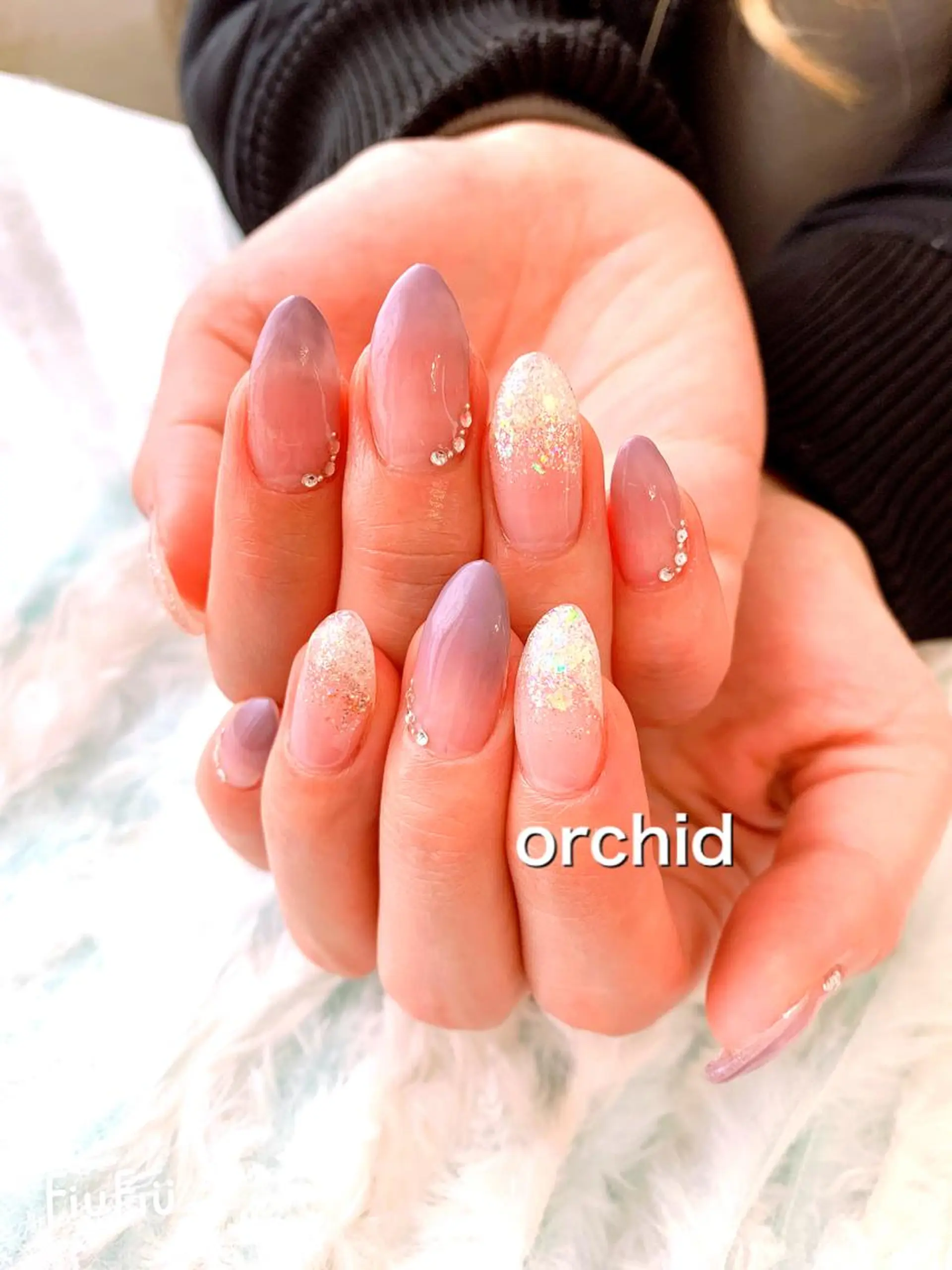 ネイル orchid ♡オーキッドのネイルデザイン