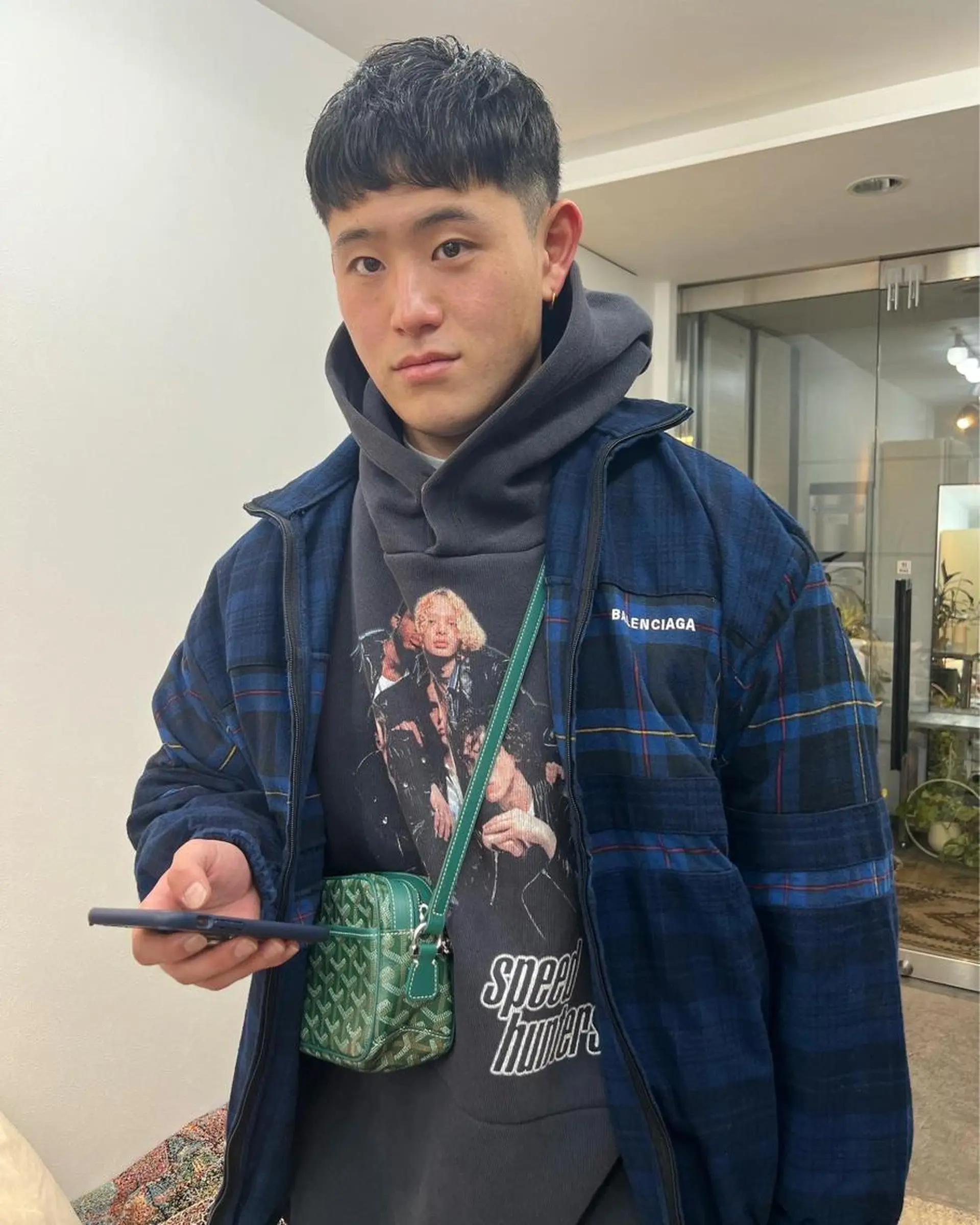 ショート カラー パーマ ヘアアレンジ メンズ 【池袋/スパイキー ショート】ⓝⓘⓜⓤのヘアスタイル