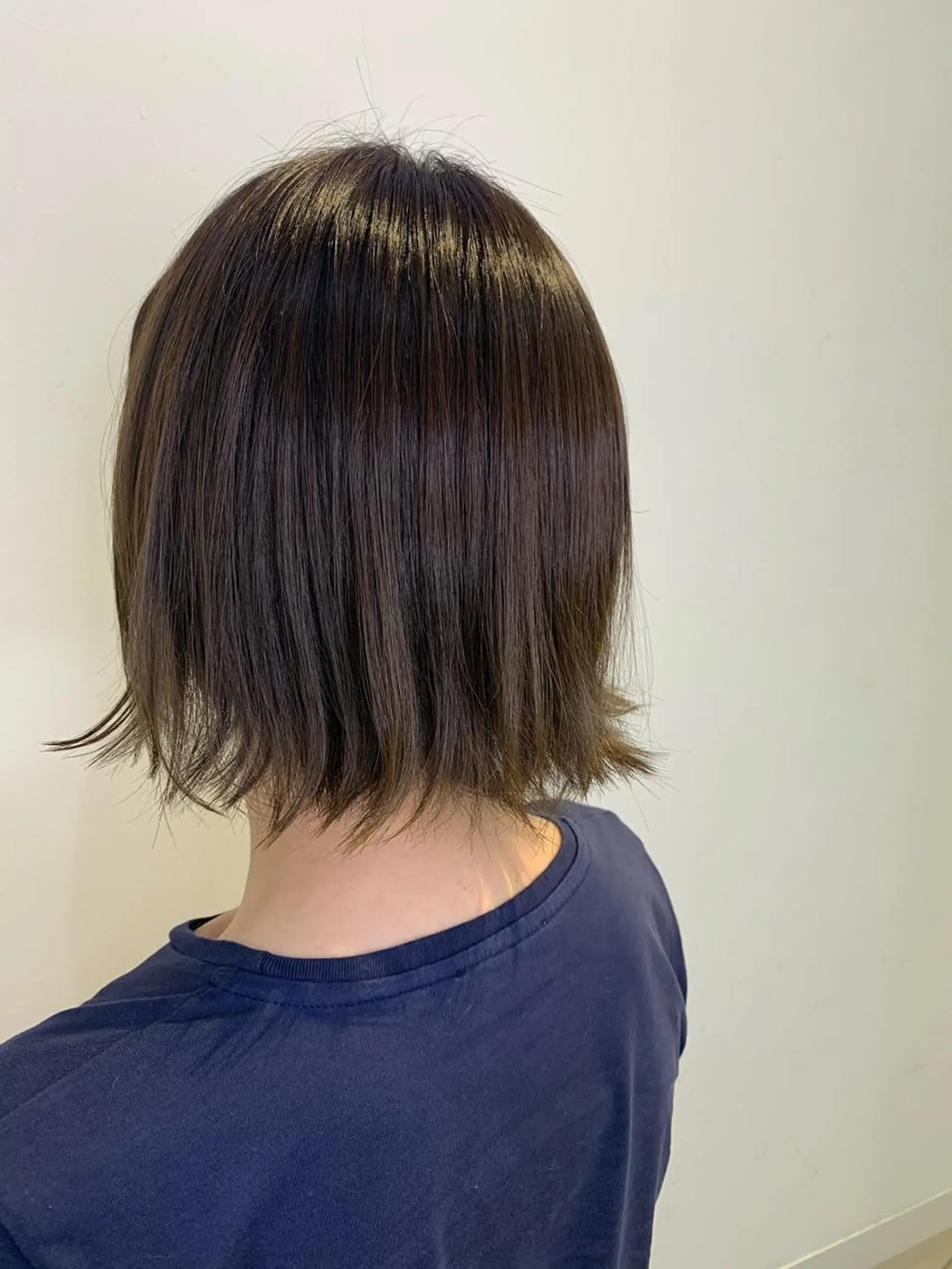 ショート カラー アッシュ ブルーカラー ブルーアッシュ 透けるbrown カラー🎗♡yukaのヘアスタイル
