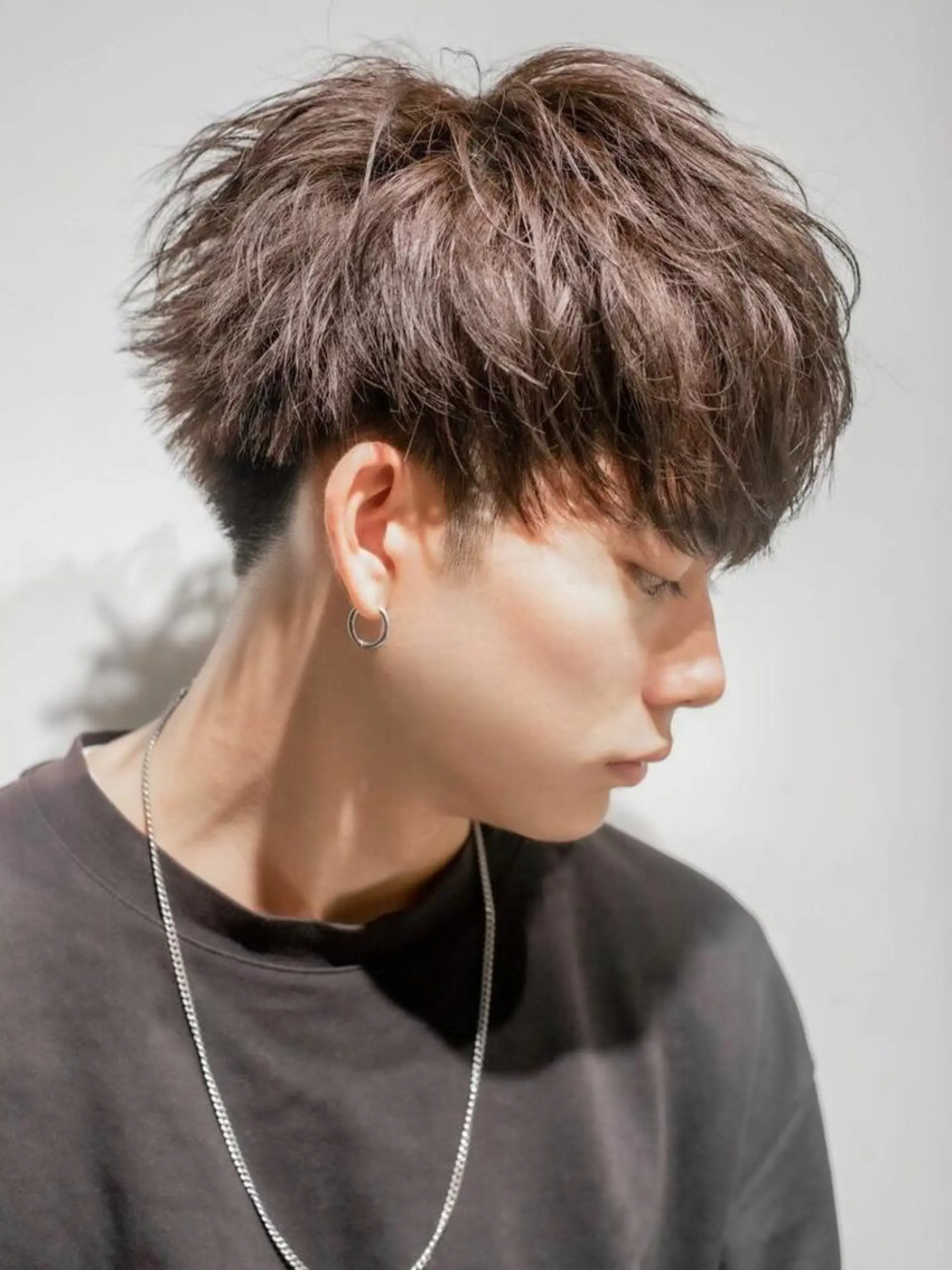 カラー メンズ カット パーマ トリートメント ササ キのヘアスタイル