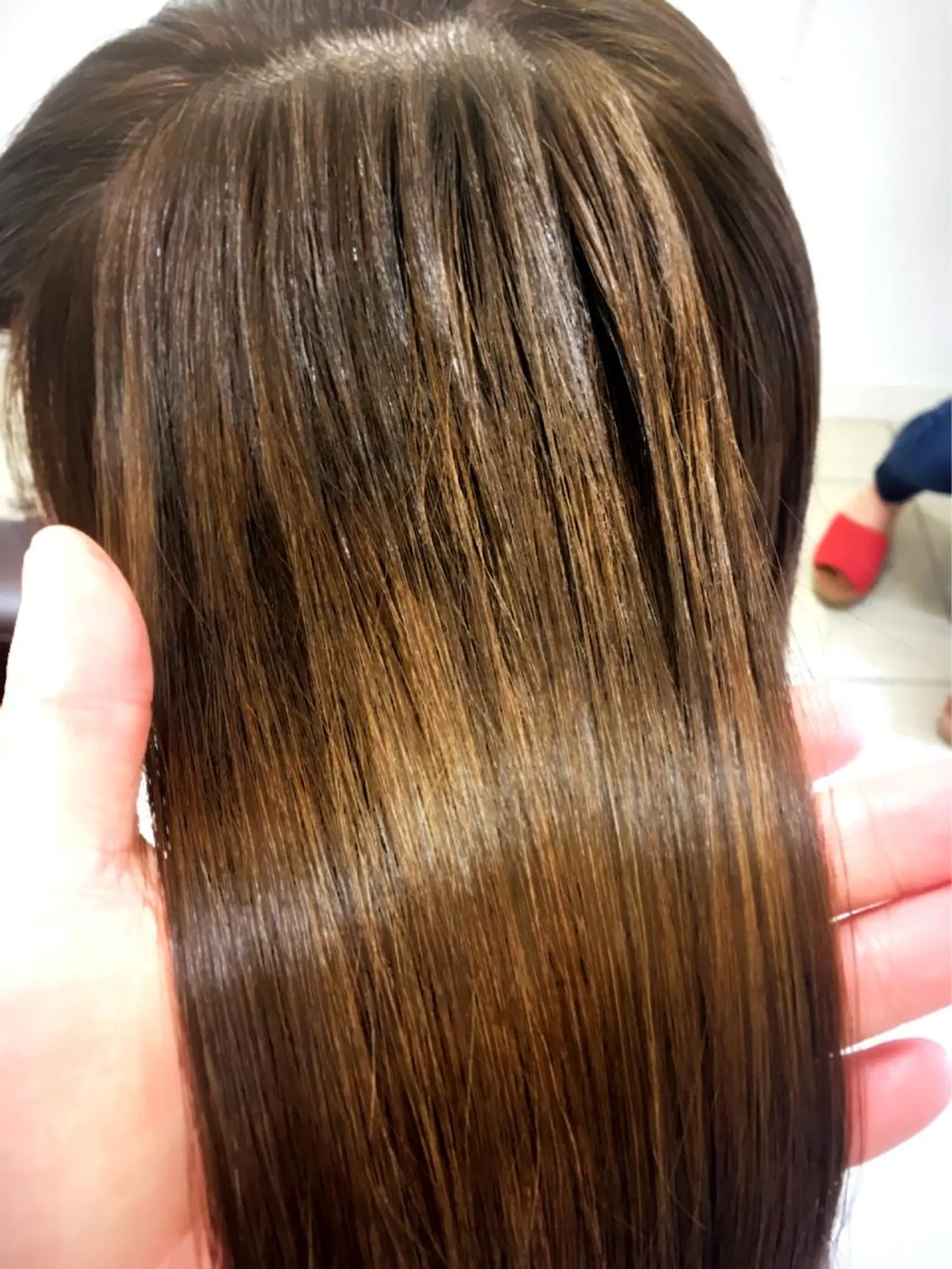 ロング カラー ヘアアレンジ ブリーチ トリートメント 🫧髪質改善×艶髪 🫧根本泰成🫧のヘアスタイル