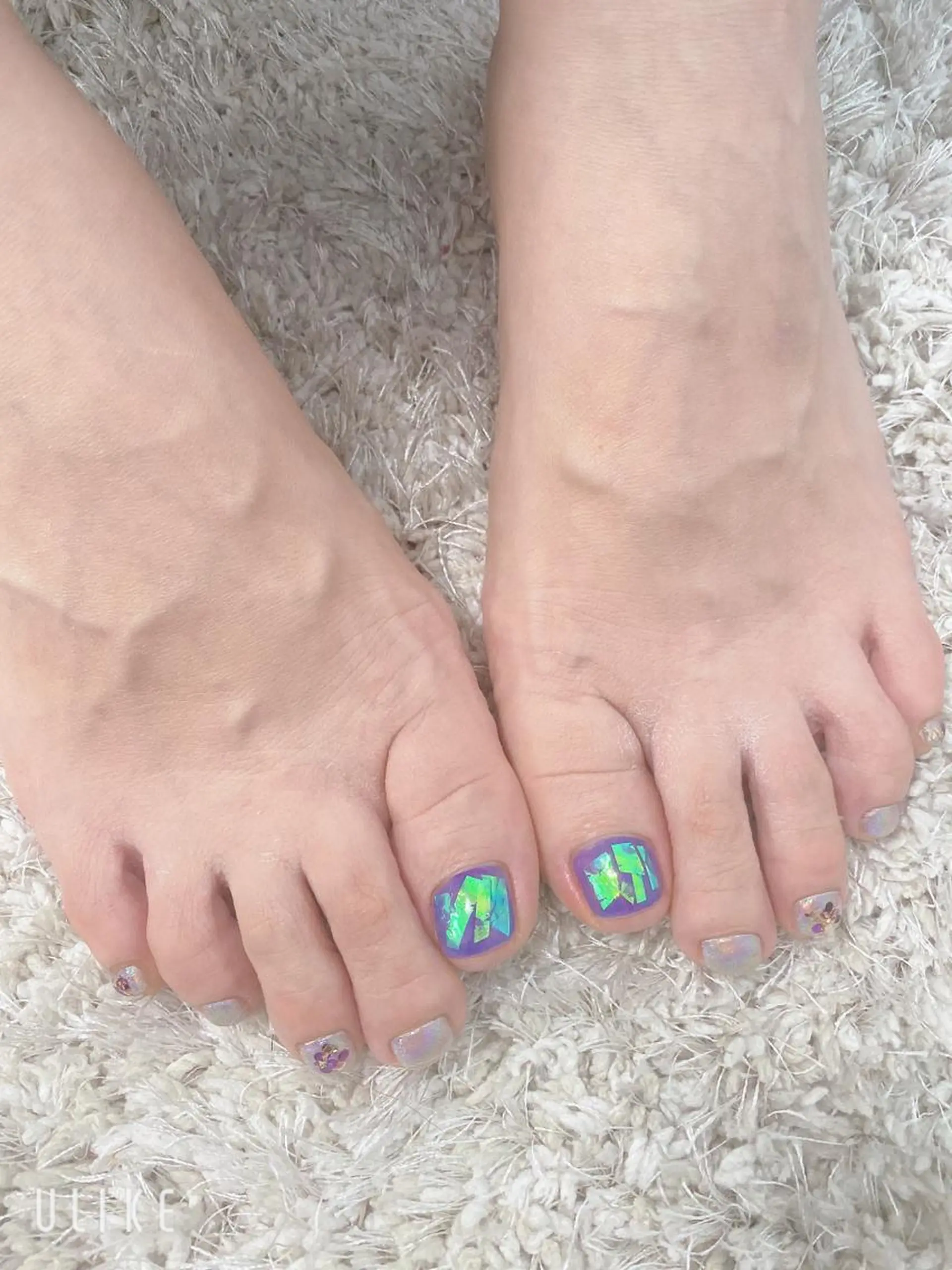 ネイル フットネイル 森山 舞のネイルデザイン