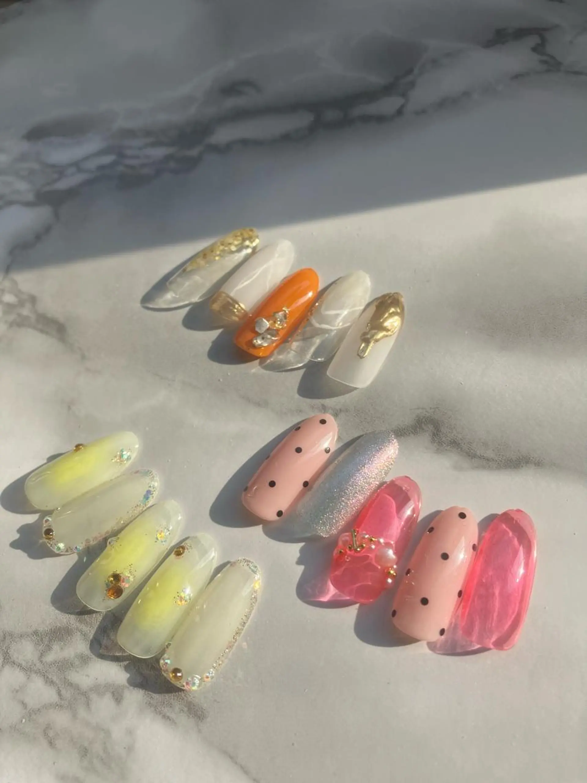 ネイル ハンドネイル ネイルサロン D-glowのネイルデザイン