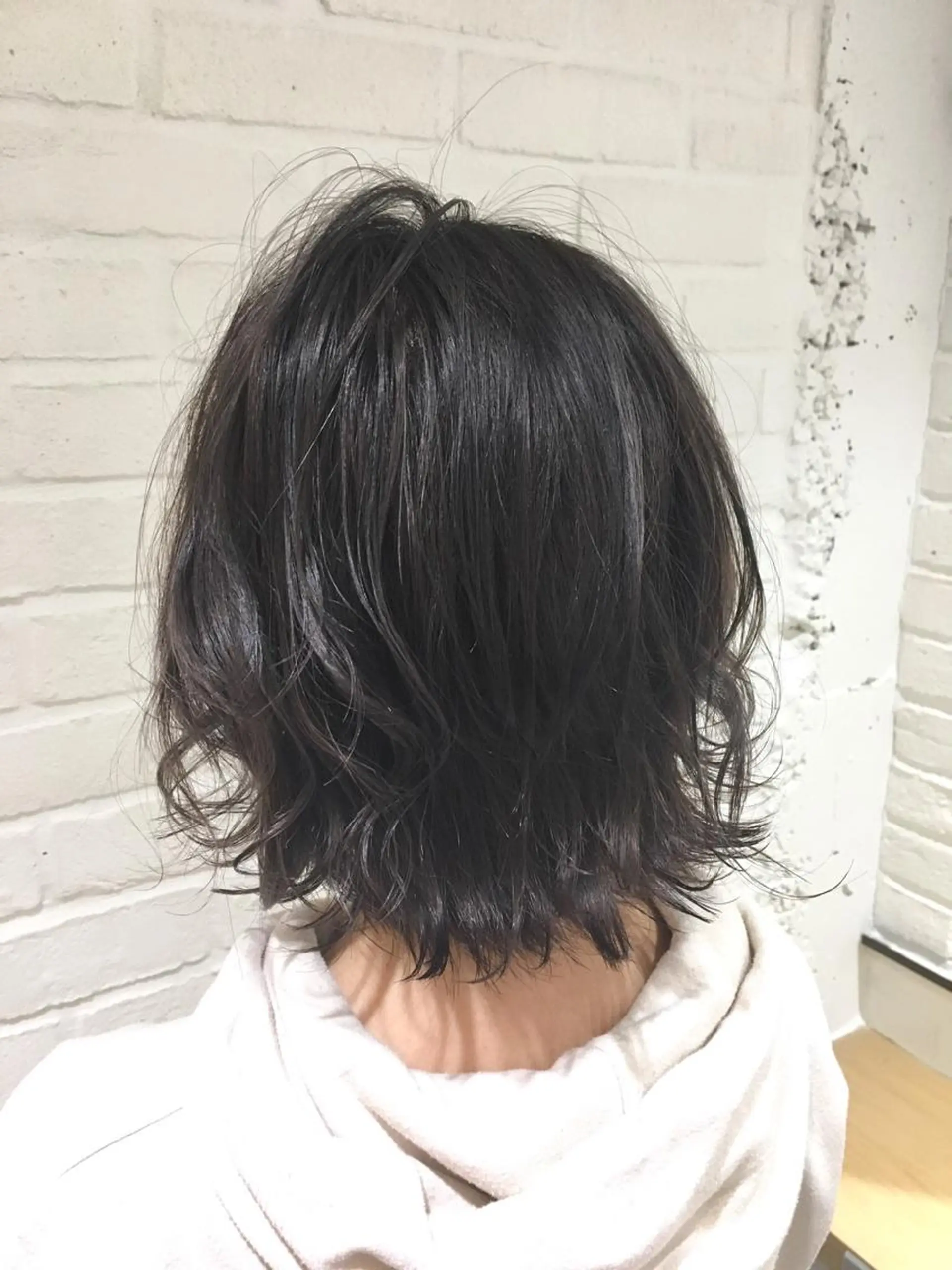 ショート カラー ベージュカラー グレージュ ラベンダーカラー ラベンダーグレージュ ラベンダーグレー レイヤー/大人メンズ パーマ🌀 平島拓也のヘアスタイル
