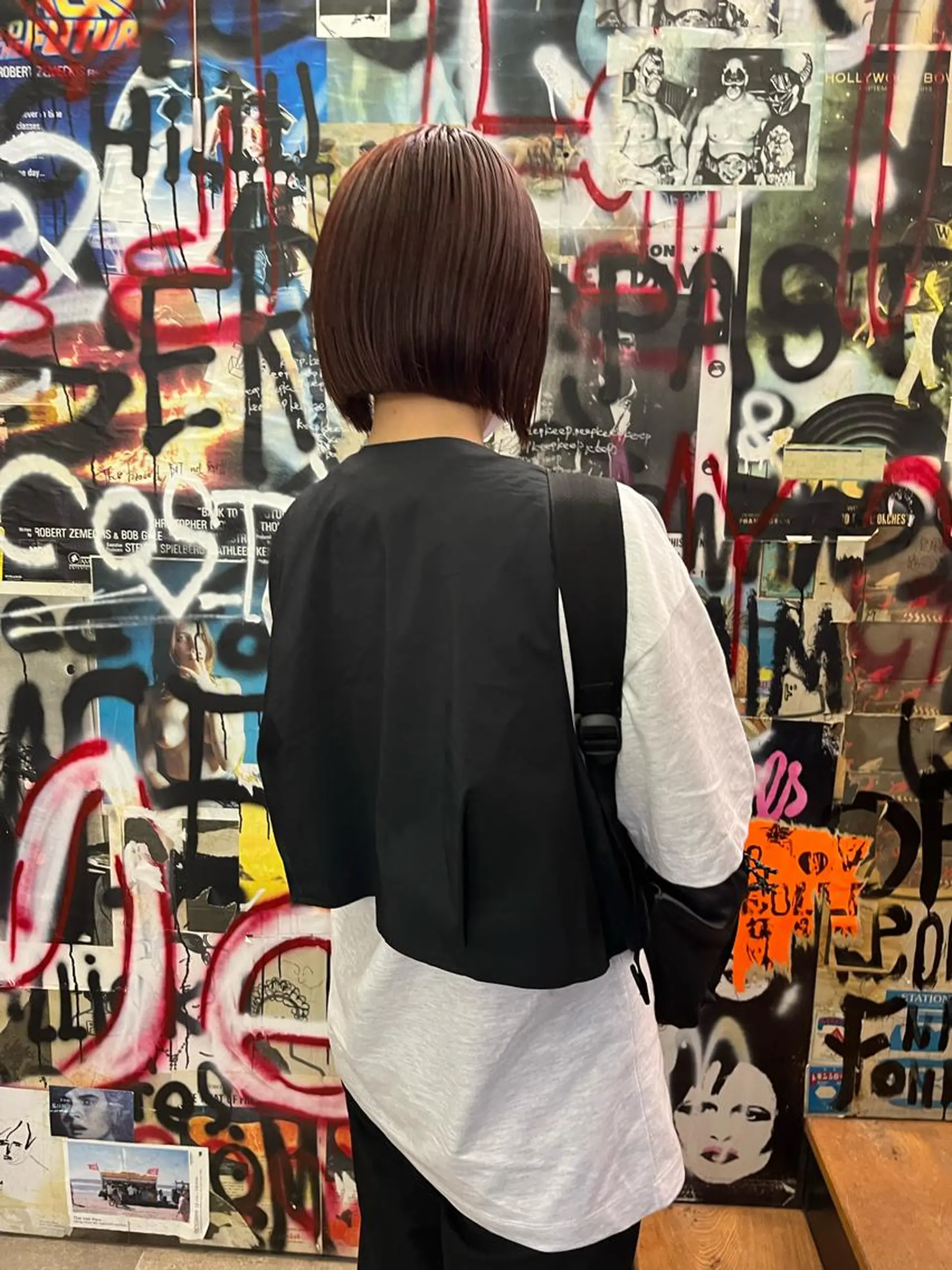 ショート カラー eri kinjoのヘアスタイル