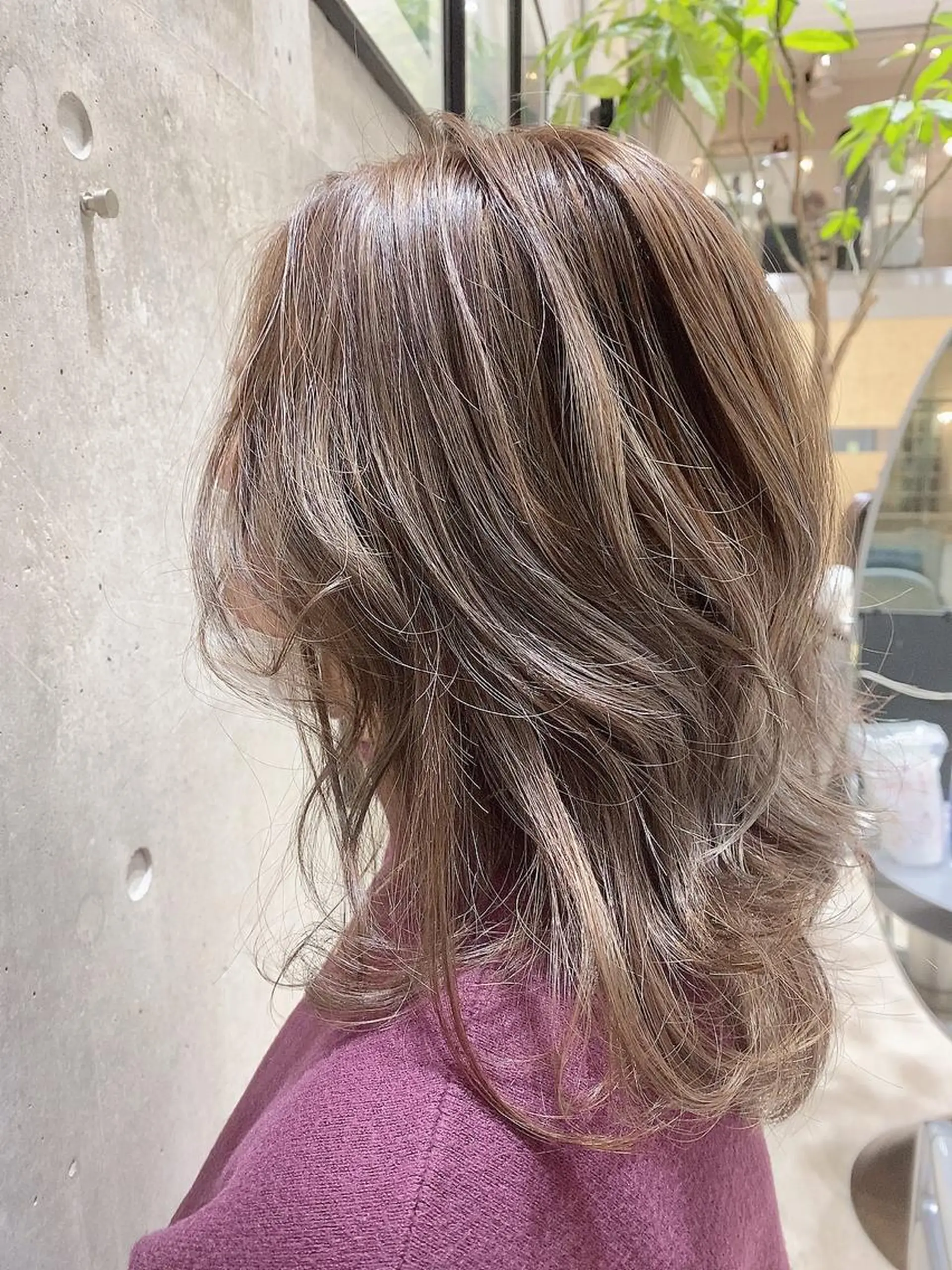 ミディアム Of hair 　自由が丘　　WEST店所属・松平 葵のヘアスタイル