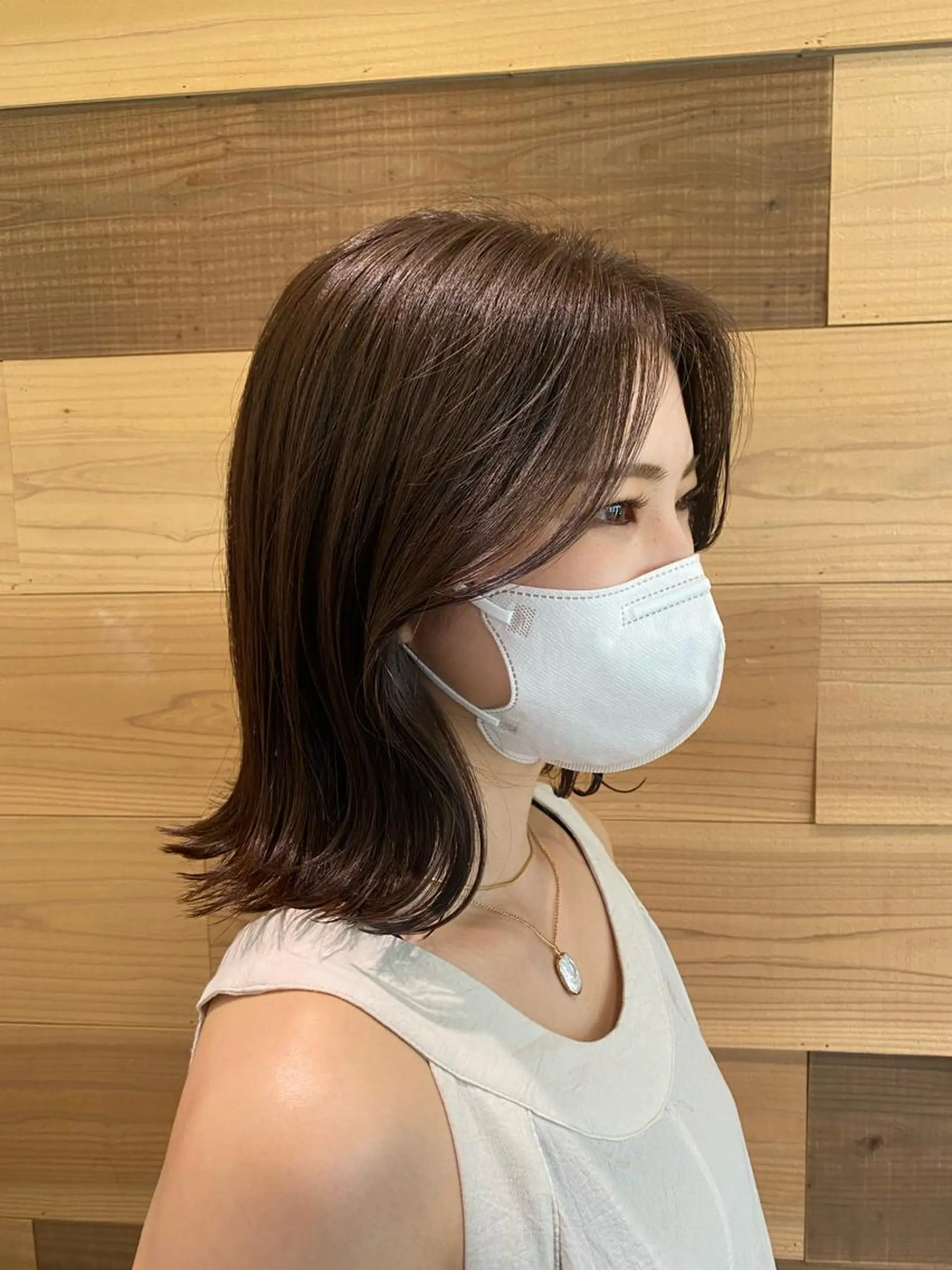 ミディアム 梅田美容室 SPADICユヅキ♠のヘアスタイル