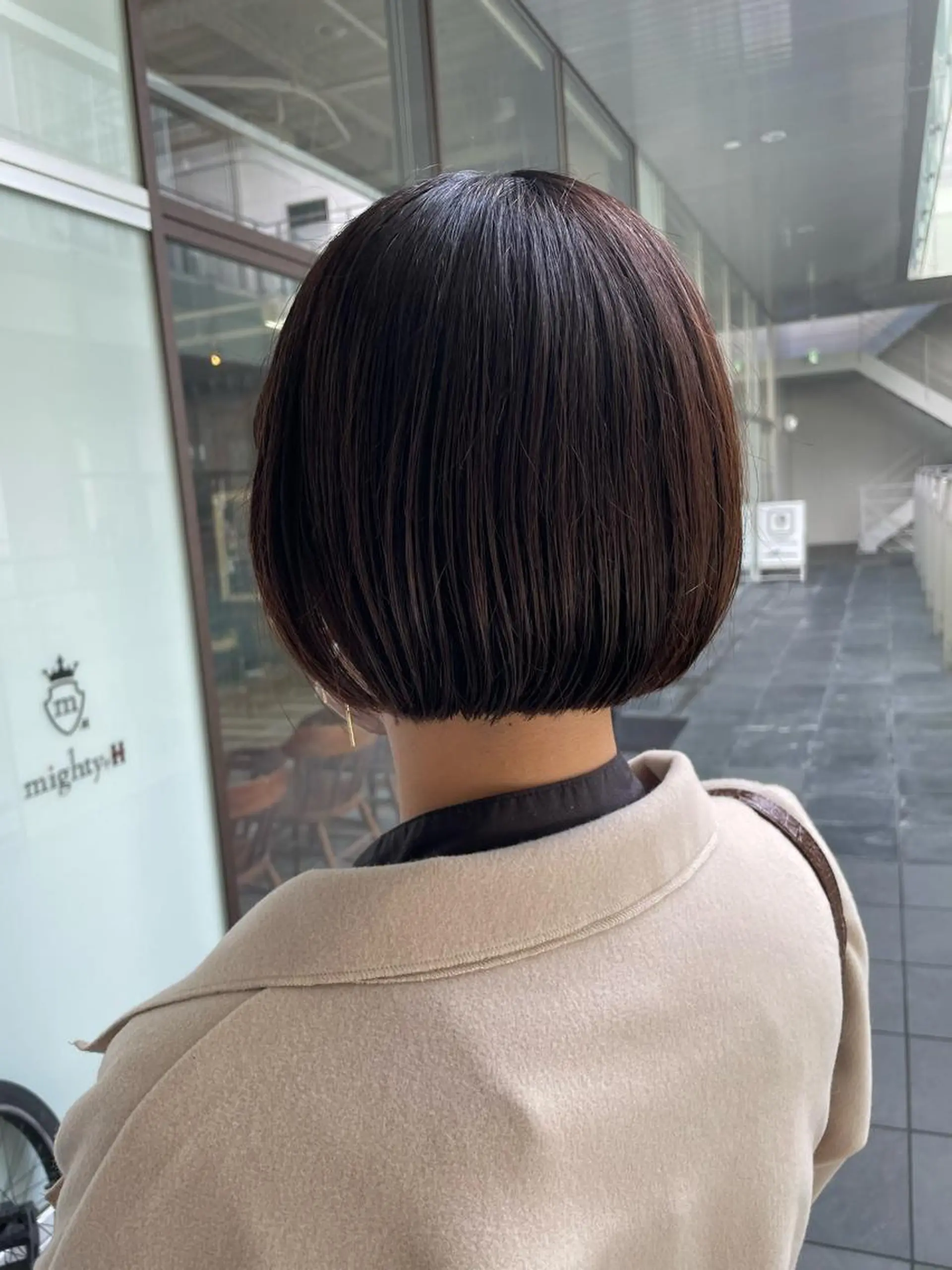 ショート ボブ 不破一輝/栄/矢場町 ボブ/レイヤー/艶髪のヘアスタイル