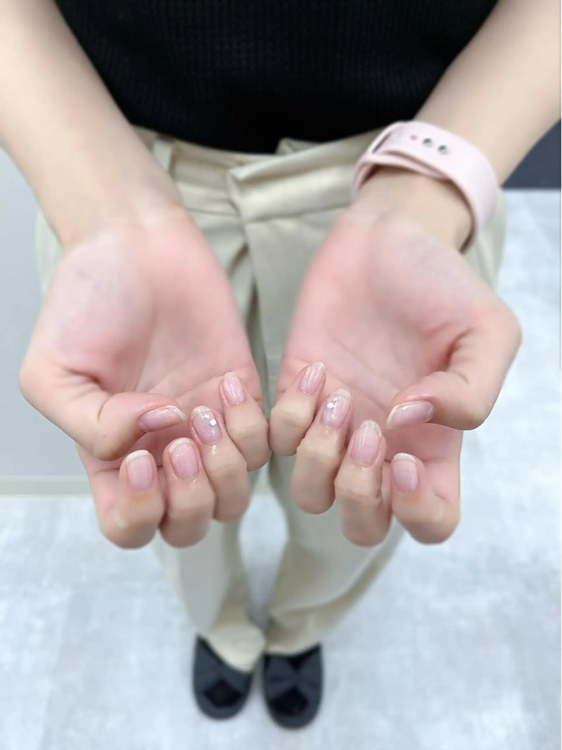 ネイル ハンドネイル Bianca🩶 SHIONOのネイルデザイン