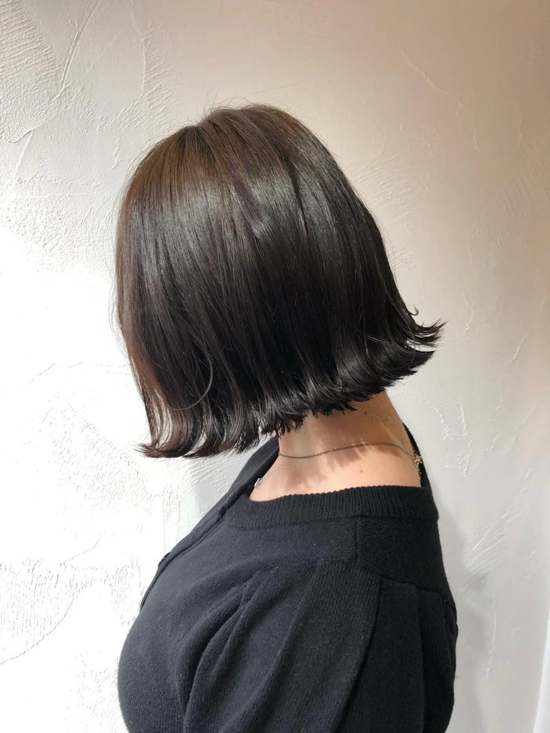 ショート ボブ 外ハネヘア ベイリコルド　アトリ 店長　宮城一真のヘアスタイル