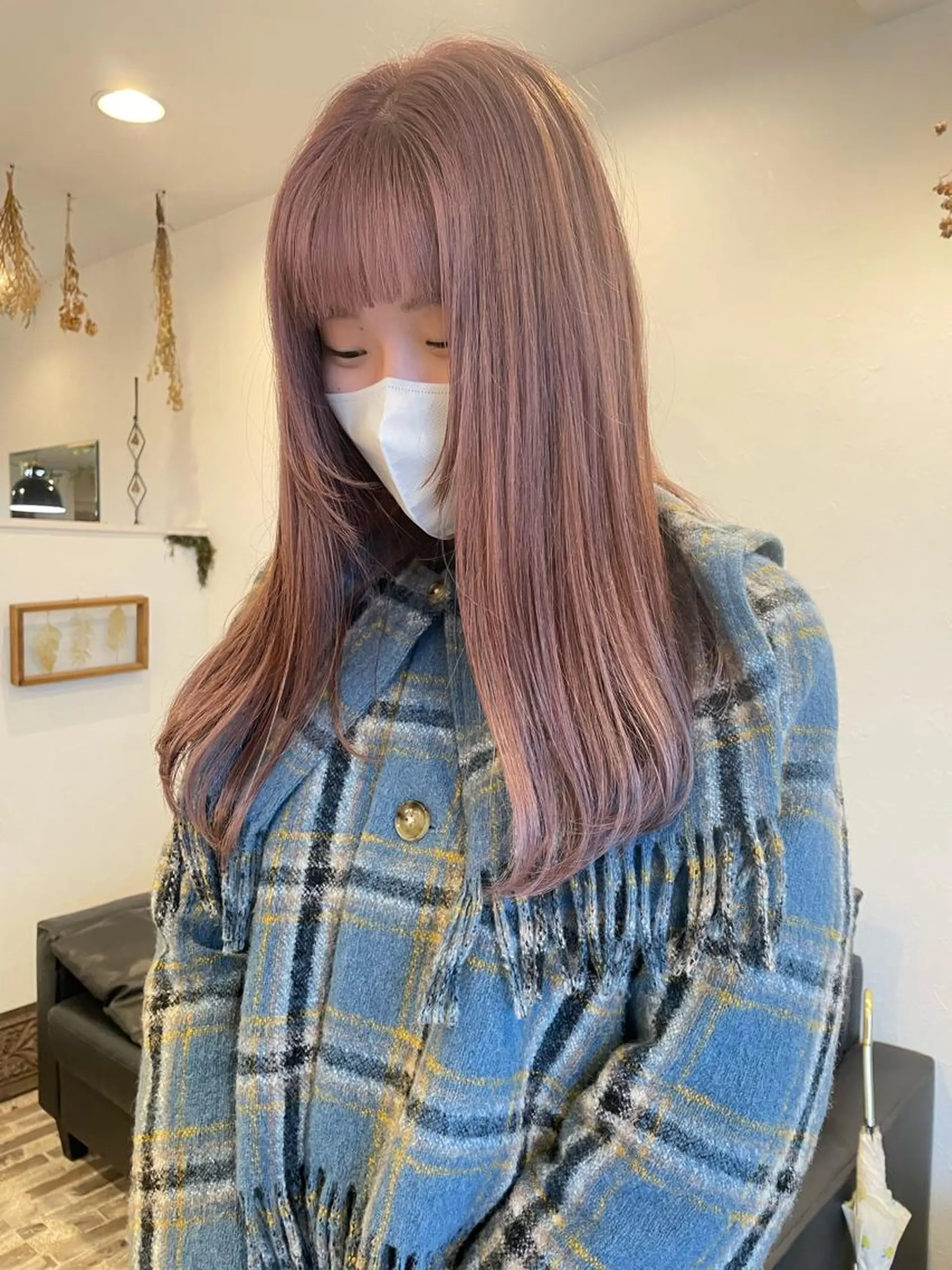 ロング カラー ベージュカラー ブリーチ ミルクティーベージュ ピンクカラー ピンクベージュ ヘアカラー m ā l o.🌷 サカモトマイコのヘアスタイル