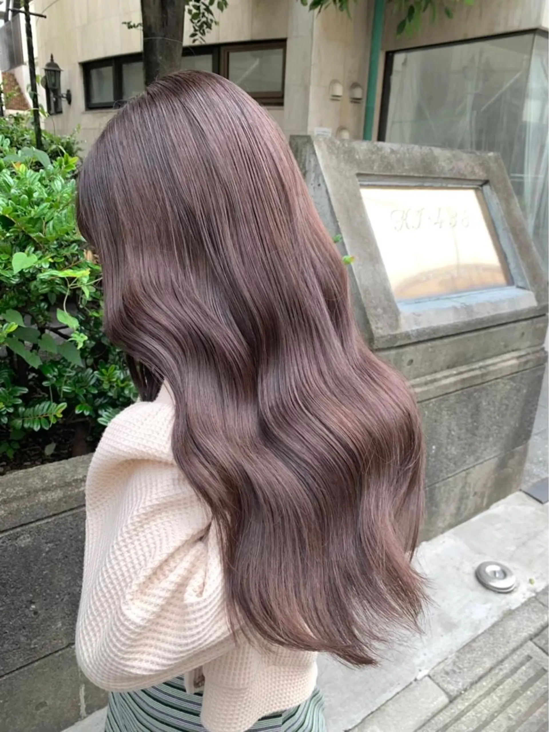 セミロング ヘアカラー トリートメント ヘッドスパ 韓国系レイヤー特化 hiroのヘアスタイル