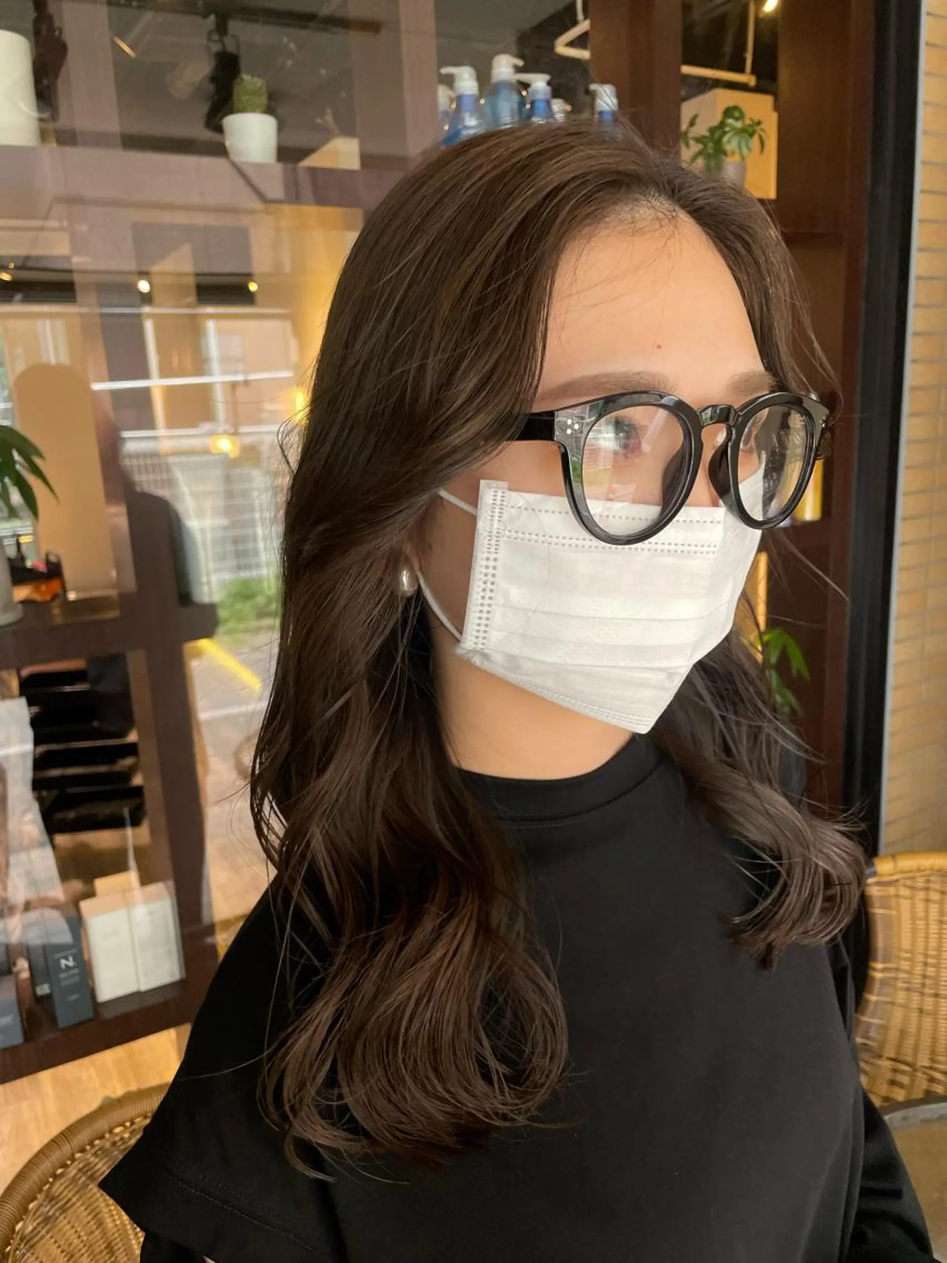 カラー 透明感カラー カット ヘアカラー トリートメント しのはら まどかのヘアスタイル