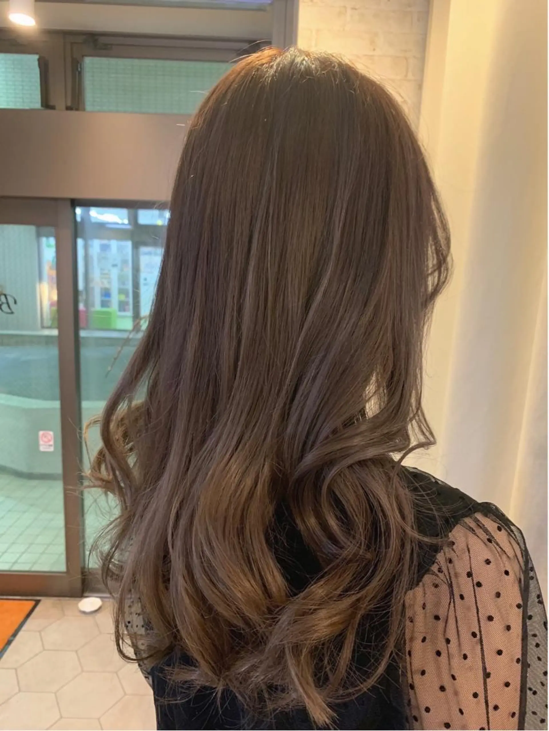 ロング カラー ヘアアレンジ ヘアカラー トリートメント ✨縮毛矯正✨髪質改善 ナカシマ ユミのヘアスタイル