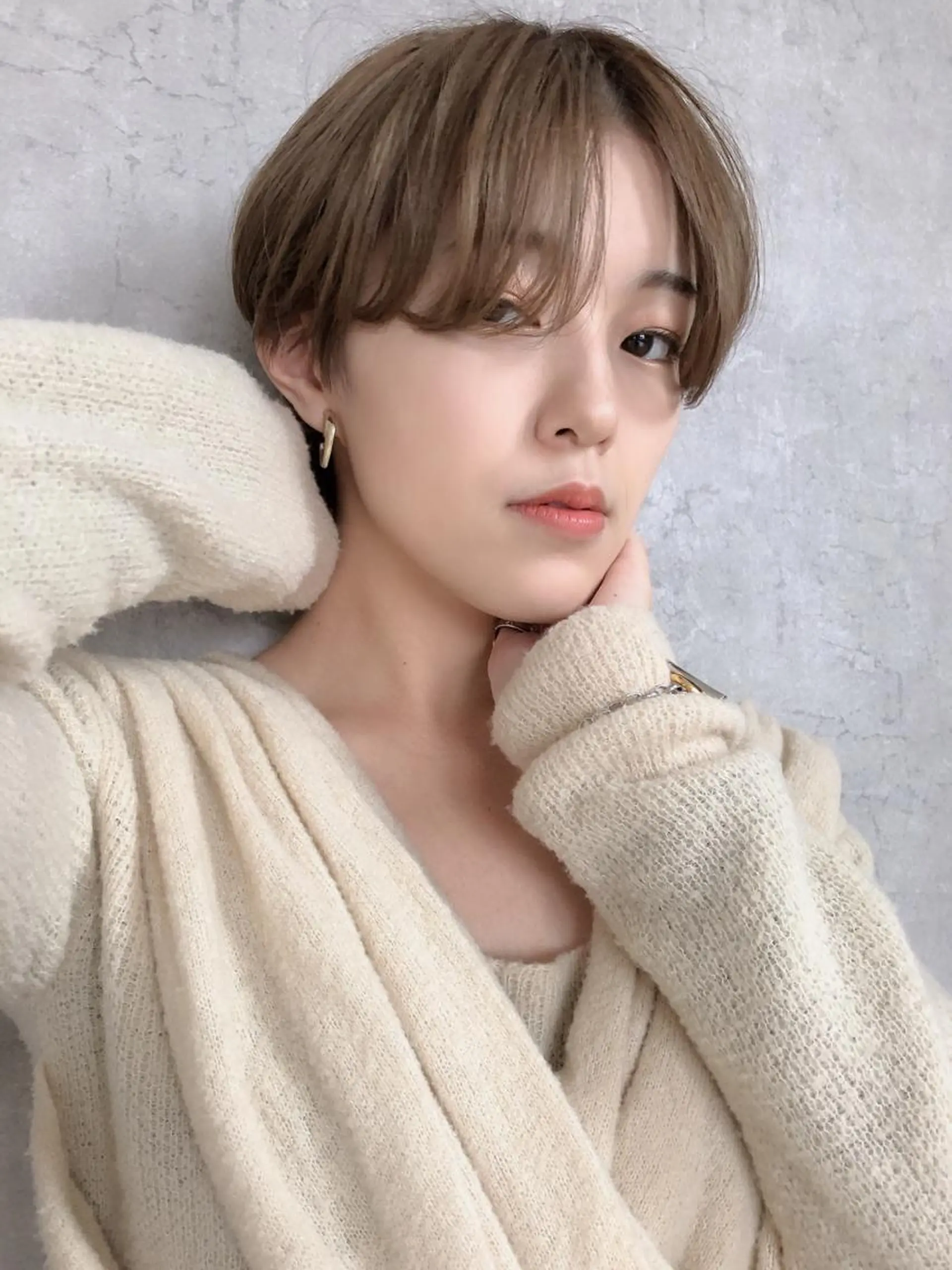 ショート はるやま せりなのヘアスタイル