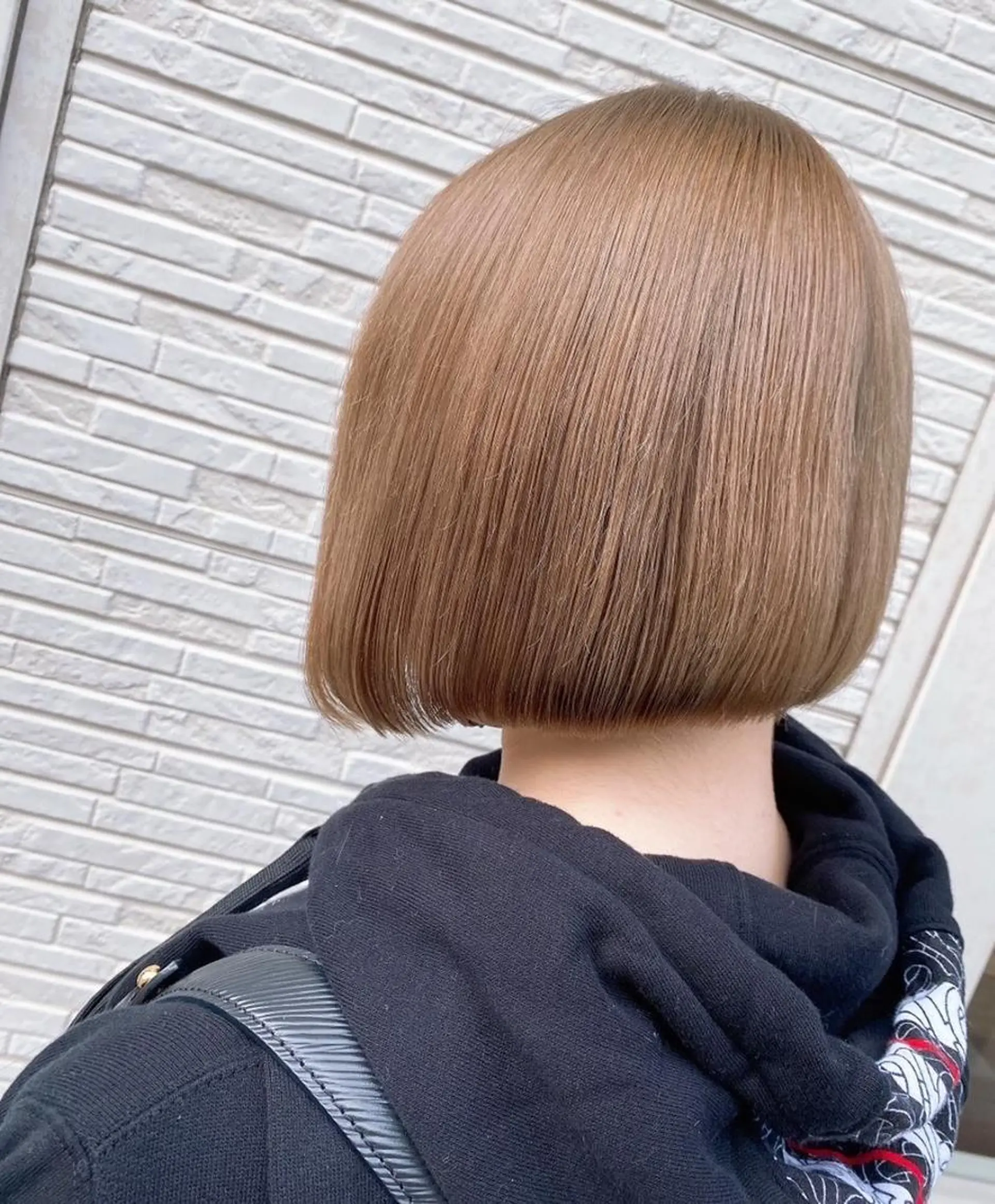 ショート 切りっぱなしボブ ボブ カット レイヤーカット/ 柴田結惟のヘアスタイル