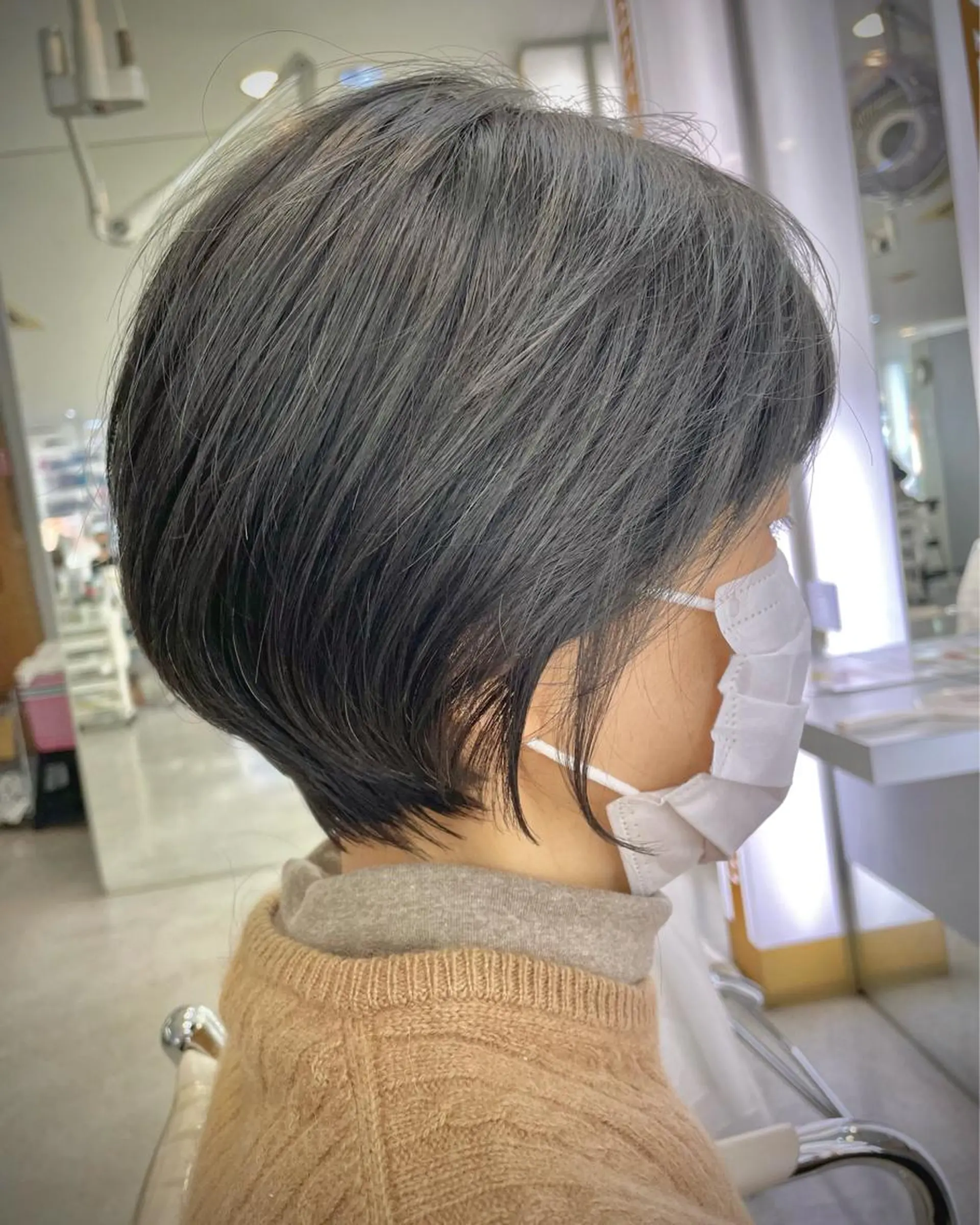 ショート 韓国/レイヤーカット 顔周り/廣瀬達哉のヘアスタイル