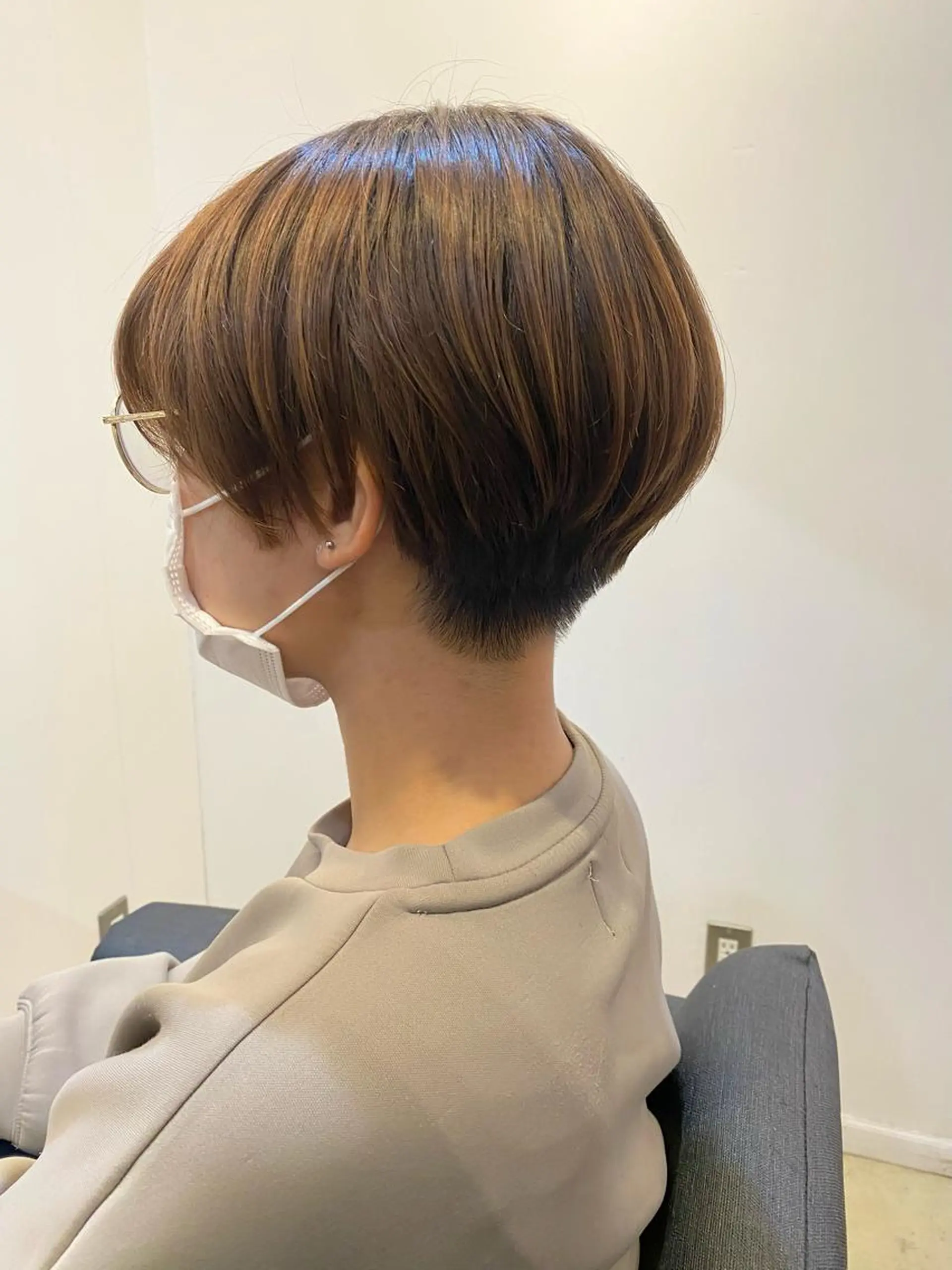 ショート カット 丸岡 美穂のヘアスタイル