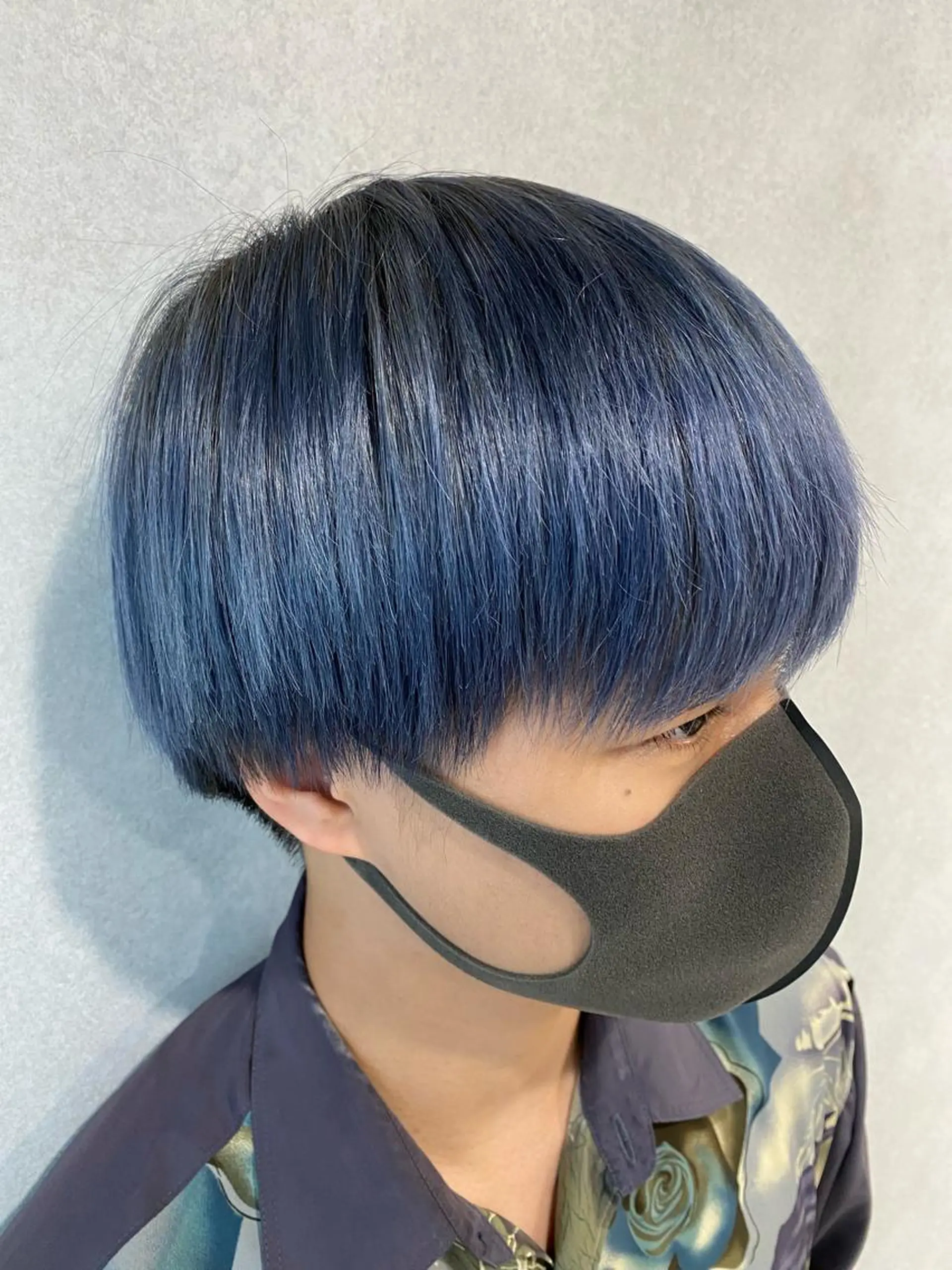 カラー メンズ シルバー YOHEI【メンズ/ パーマ/メンズ特化】のヘアスタイル