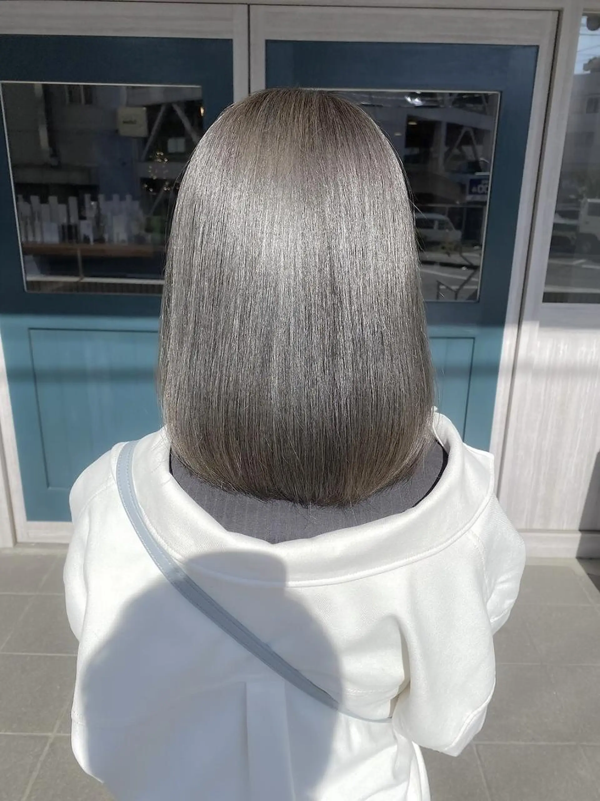 ミディアム カラー ヘアカラー トリートメント 野呂 隼人のヘアスタイル