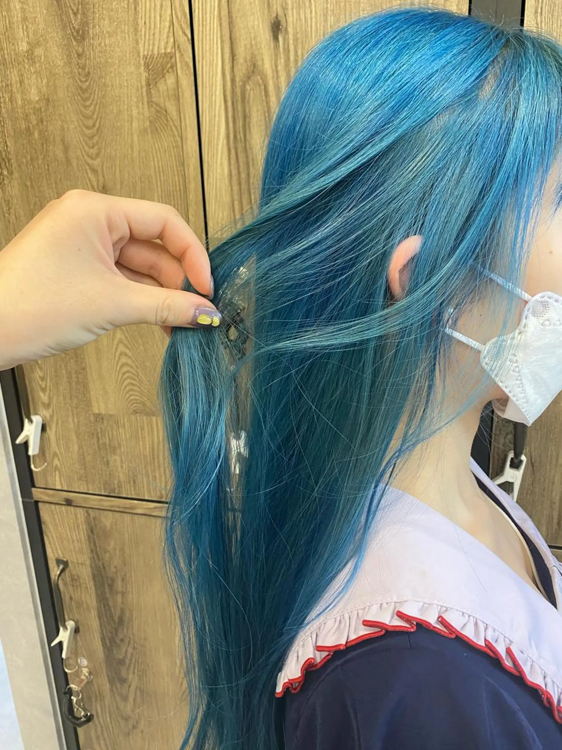 ロング カラー デザインカラー モデル募集🌈のヘアスタイル