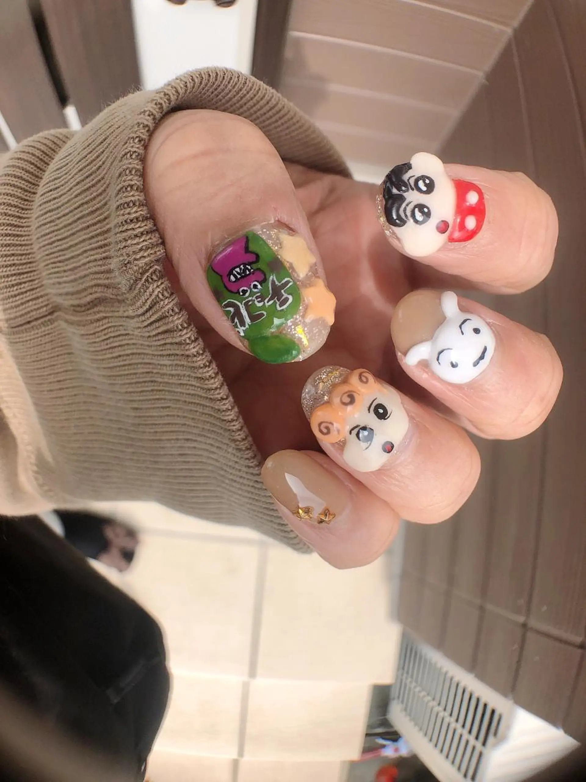 ネイル アートネイル Nail ビ爪のネイルデザイン