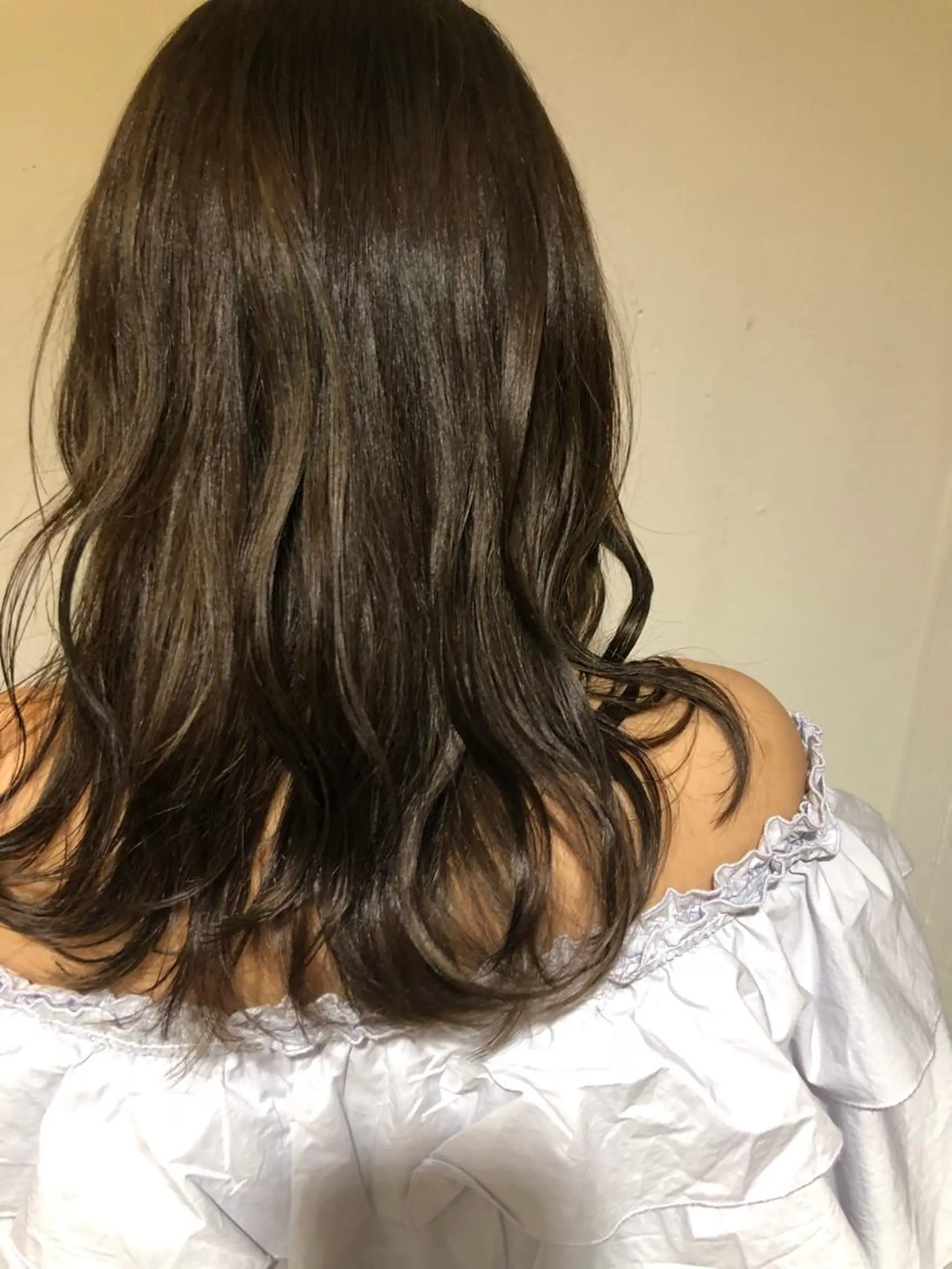 ロング カラー ヘアアレンジ メンズ キッズ ネイル マツエク・マツパ 透明感カラー🤎 ゆりのヘアスタイル