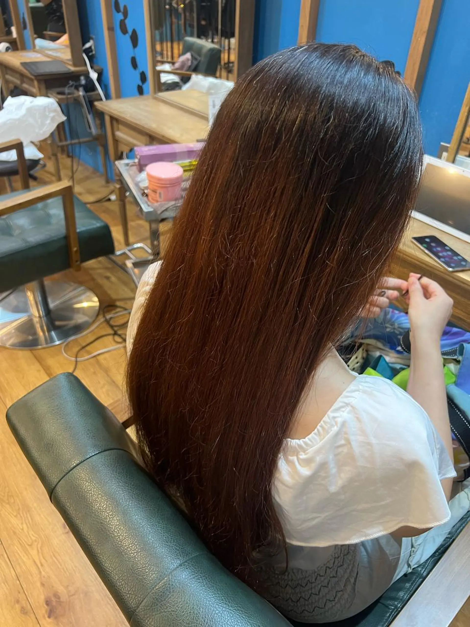 ロング 須永 優希のヘアスタイル