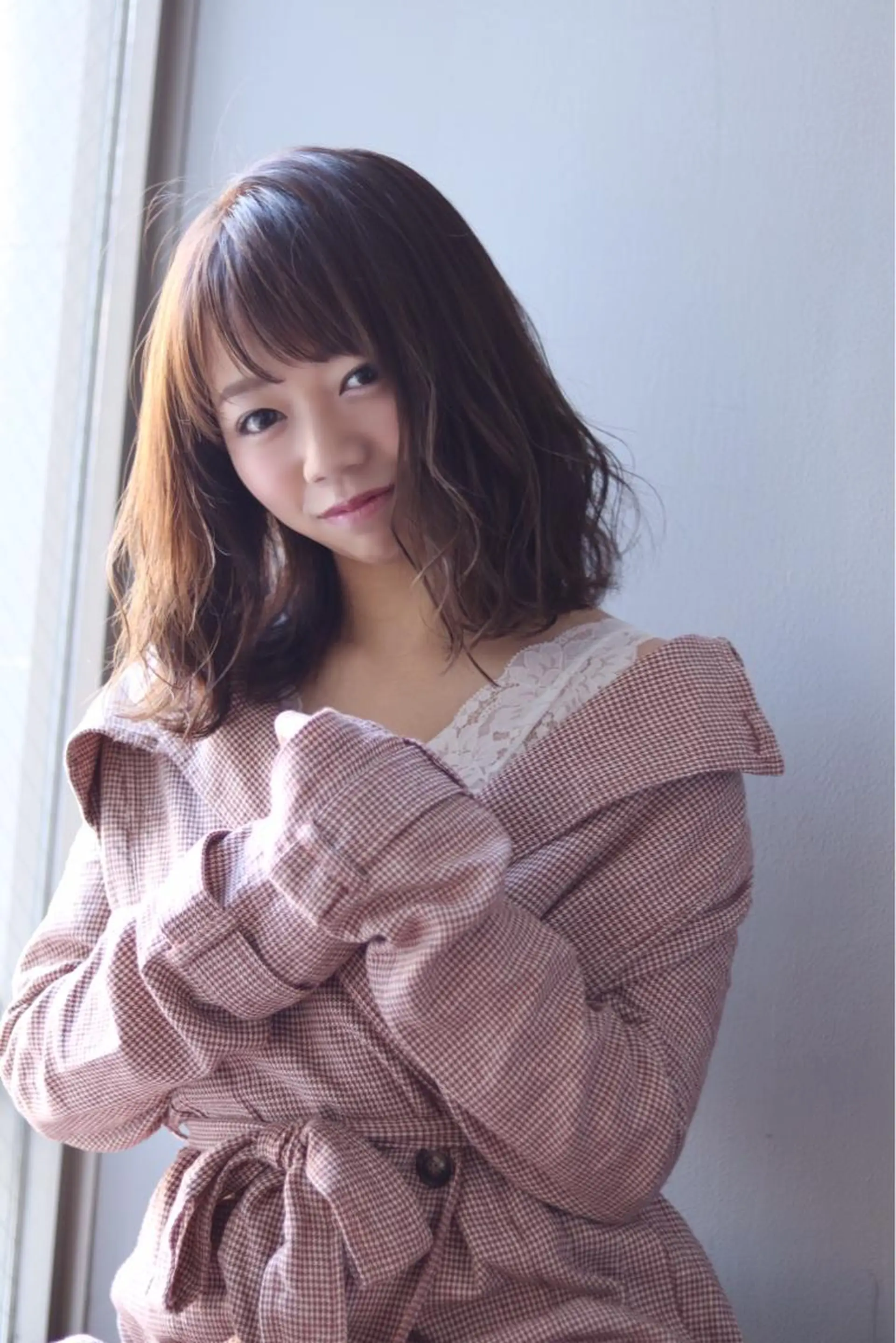 ミディアム 疋田 翼のヘアスタイル