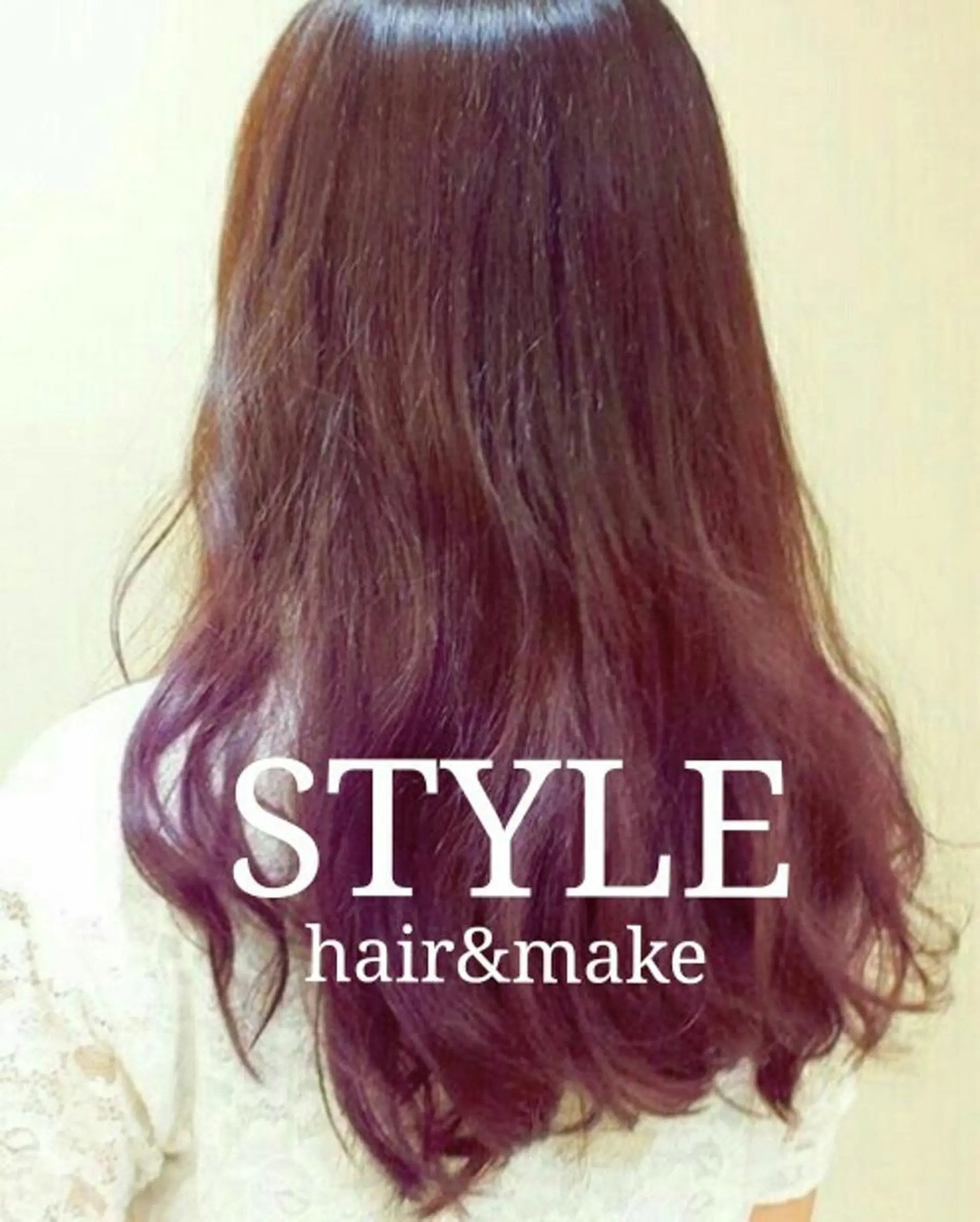 カラー セミロング イルミナカラー スタイル 相模大野のヘアスタイル