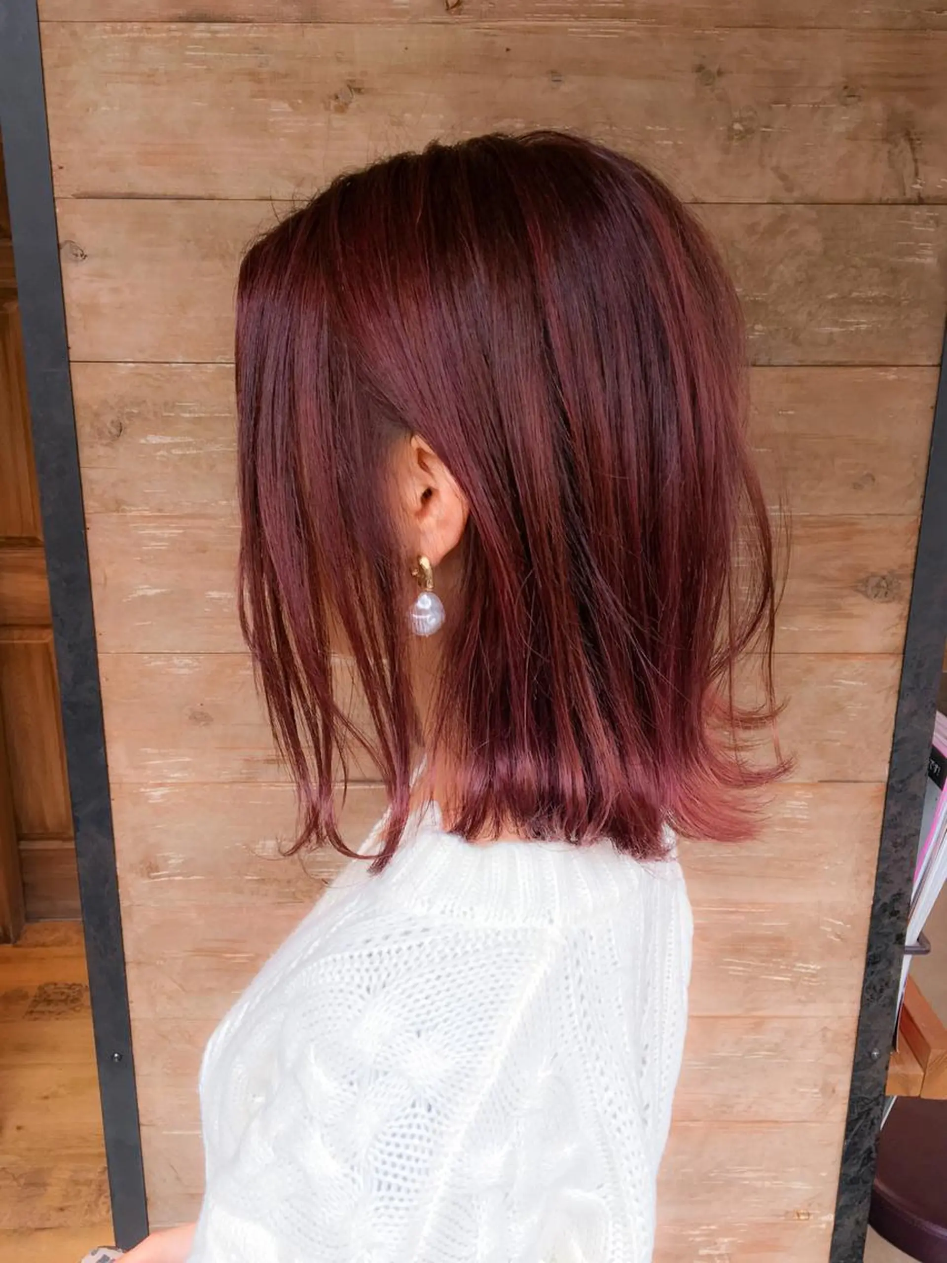 ショート カラー ヘアカラー トリートメント 中田 敏明のヘアスタイル