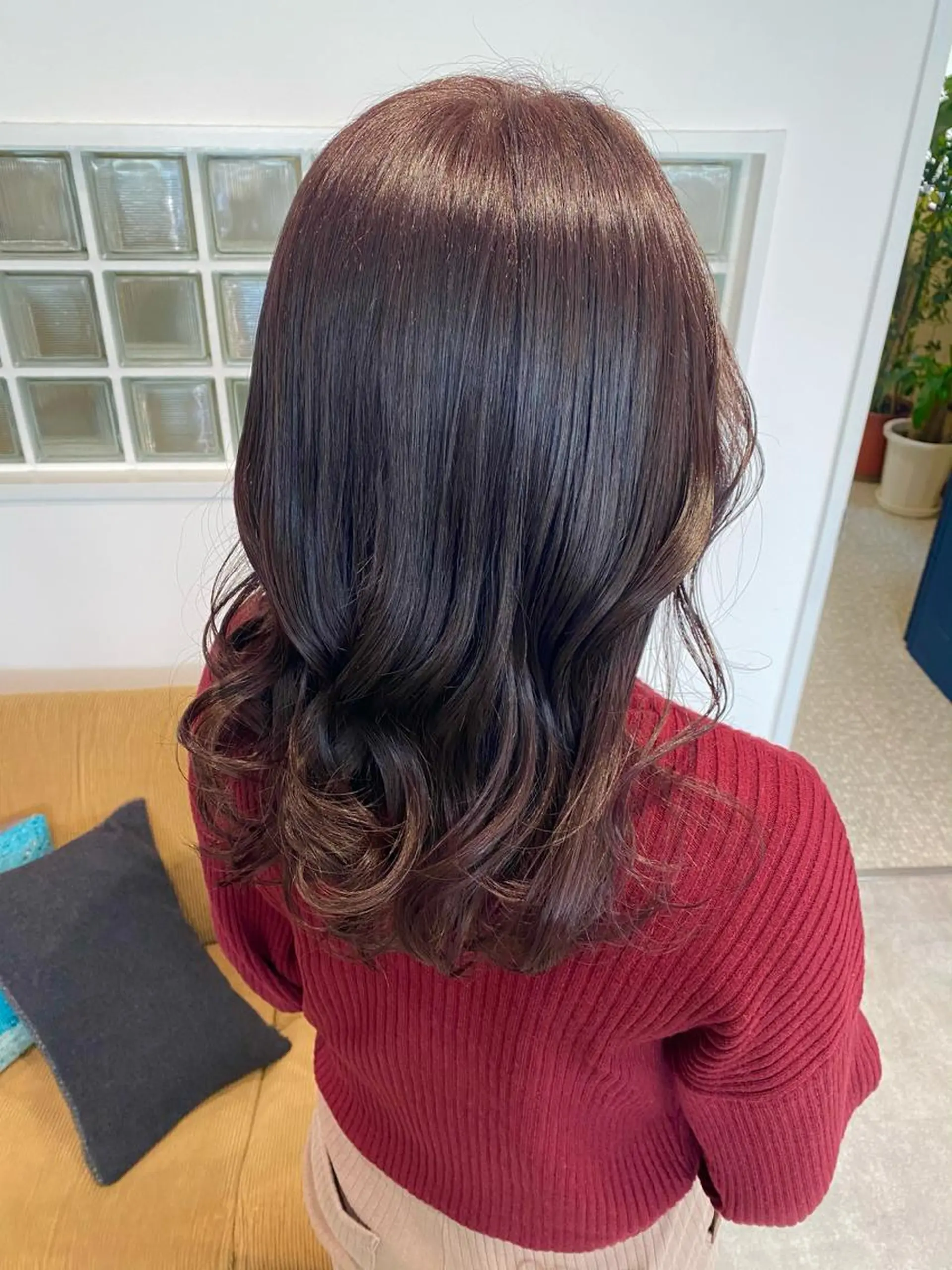 セミロング カラー カット ヘアカラー 【safric】 NAOのヘアスタイル