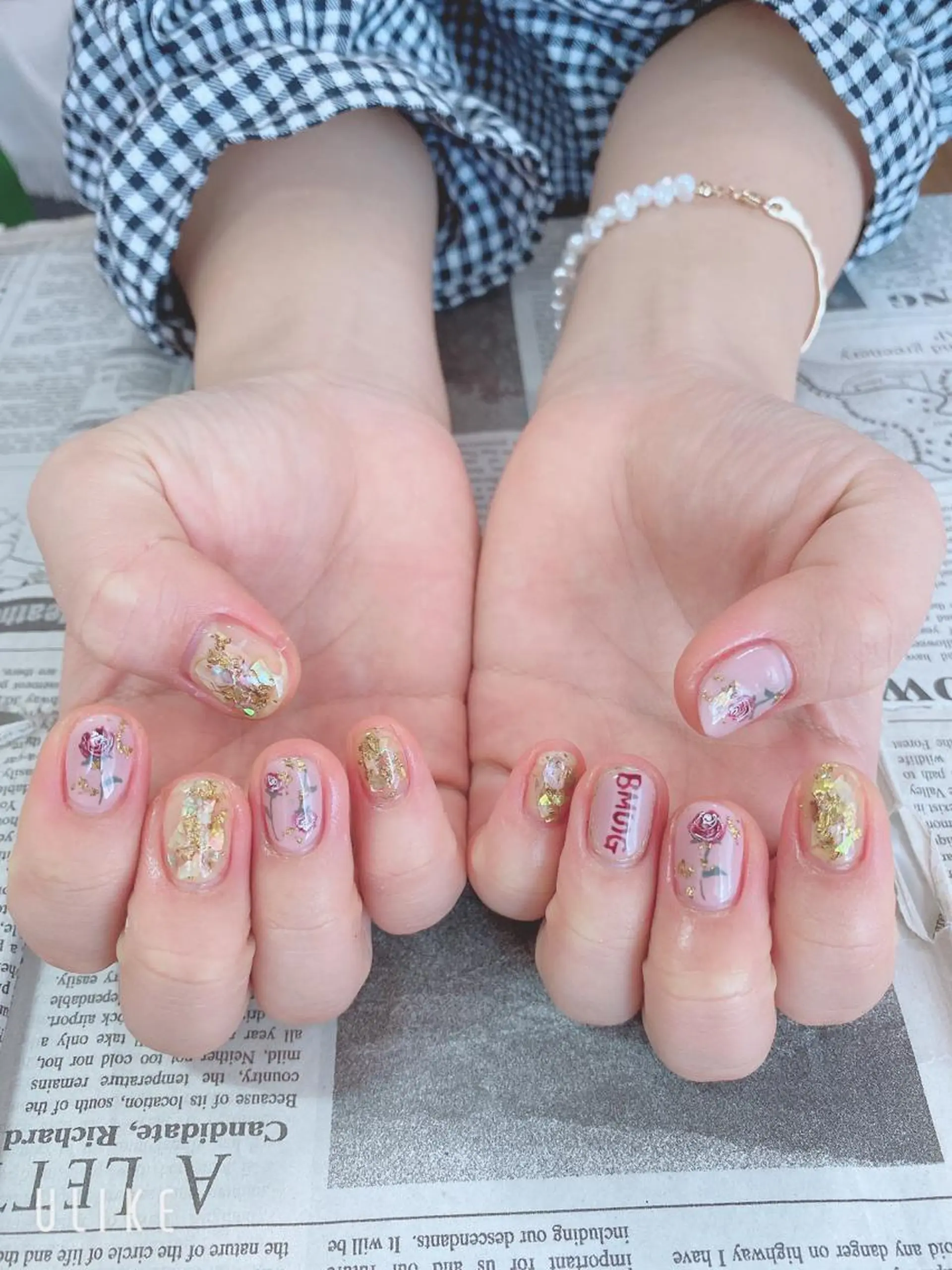 ネイル ハンドネイル ハンドケア 森山 舞のネイルデザイン