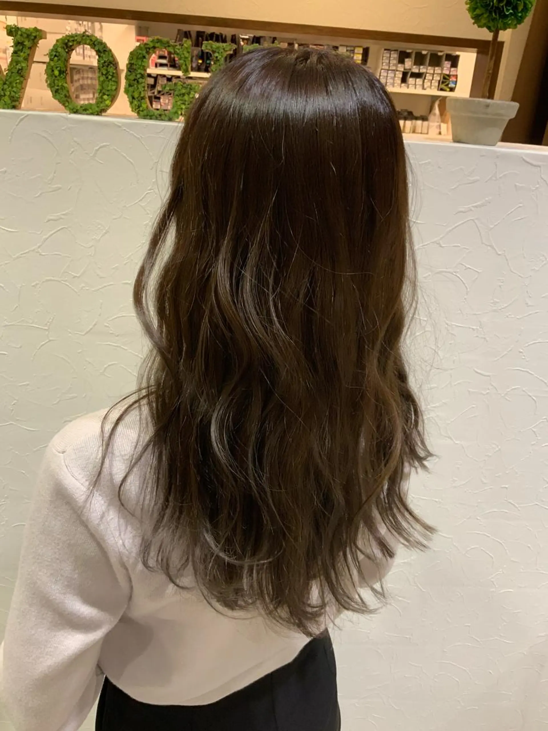 ロング カラー 🌿ストレート🌿 髪質改善☘️シュウヤのヘアスタイル